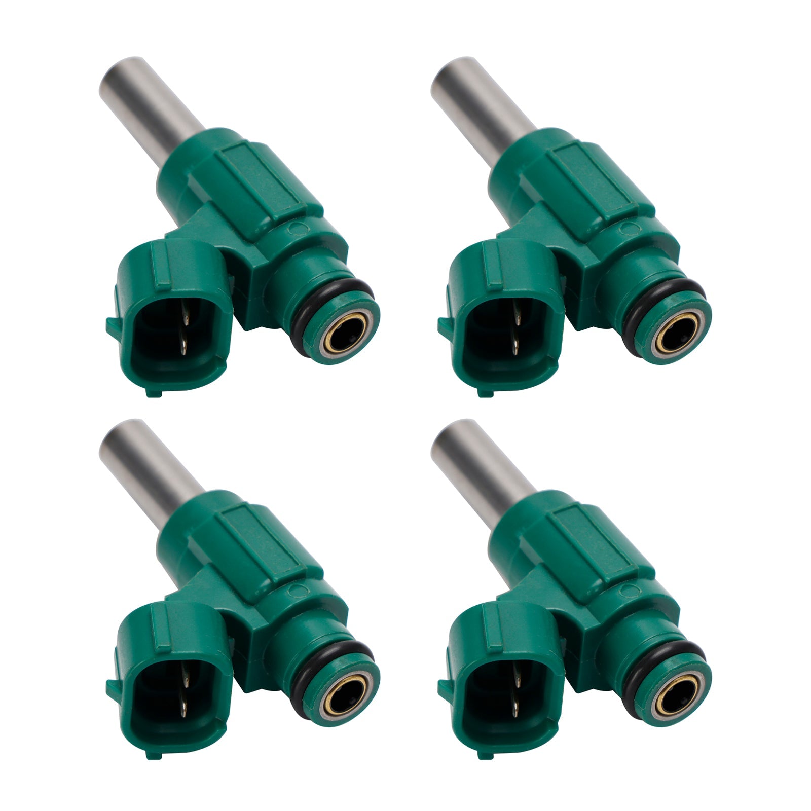 EAT803 Iniettore di carburante a 4 pezzi, compatibile con Kawasaki Ninja ZX10R ZX1000 2011-2017 (riferimento 49033-0027)