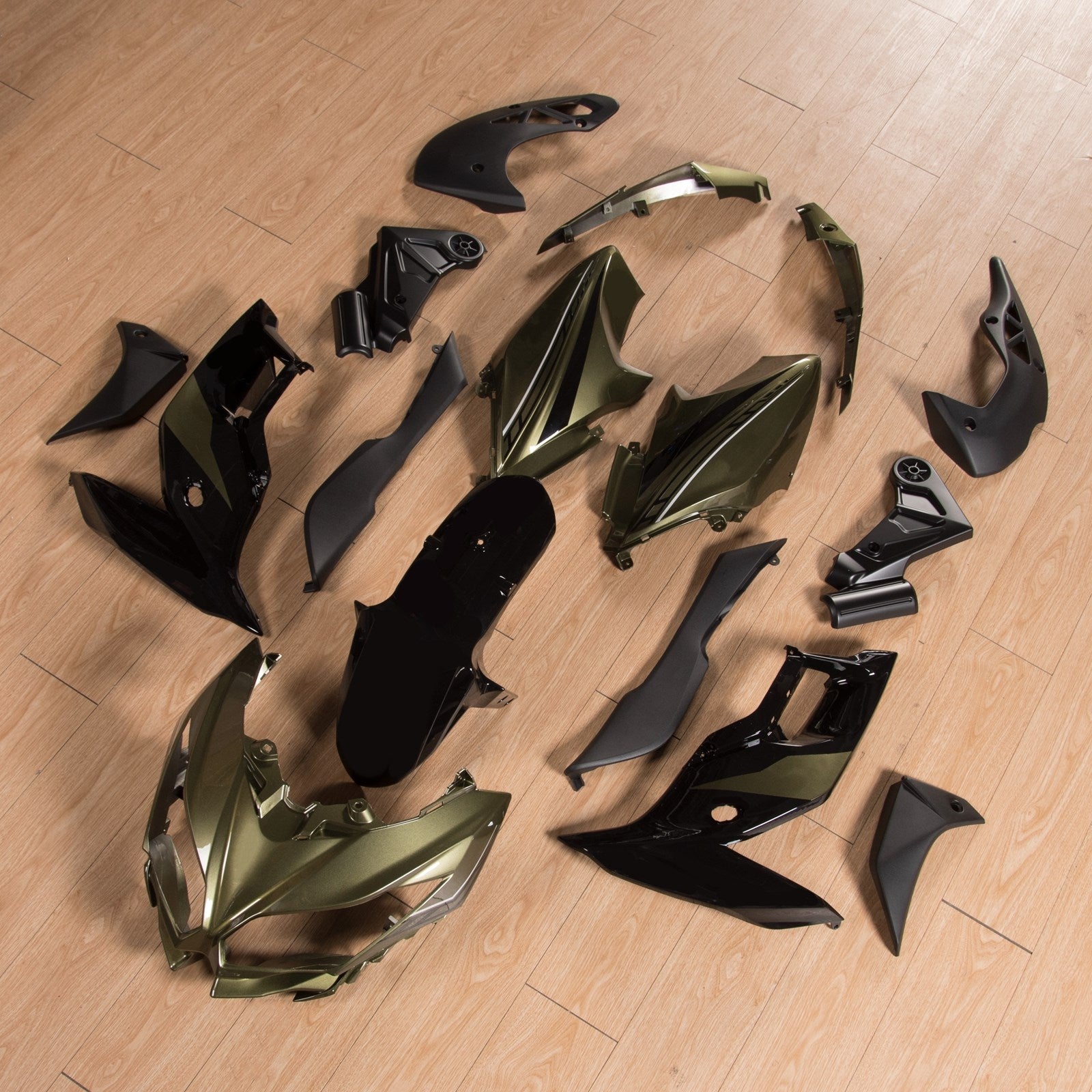 Kit de carénage par injection , carrosserie en plastique ABS Pour Kawasaki VERSYS 650 2015-2021