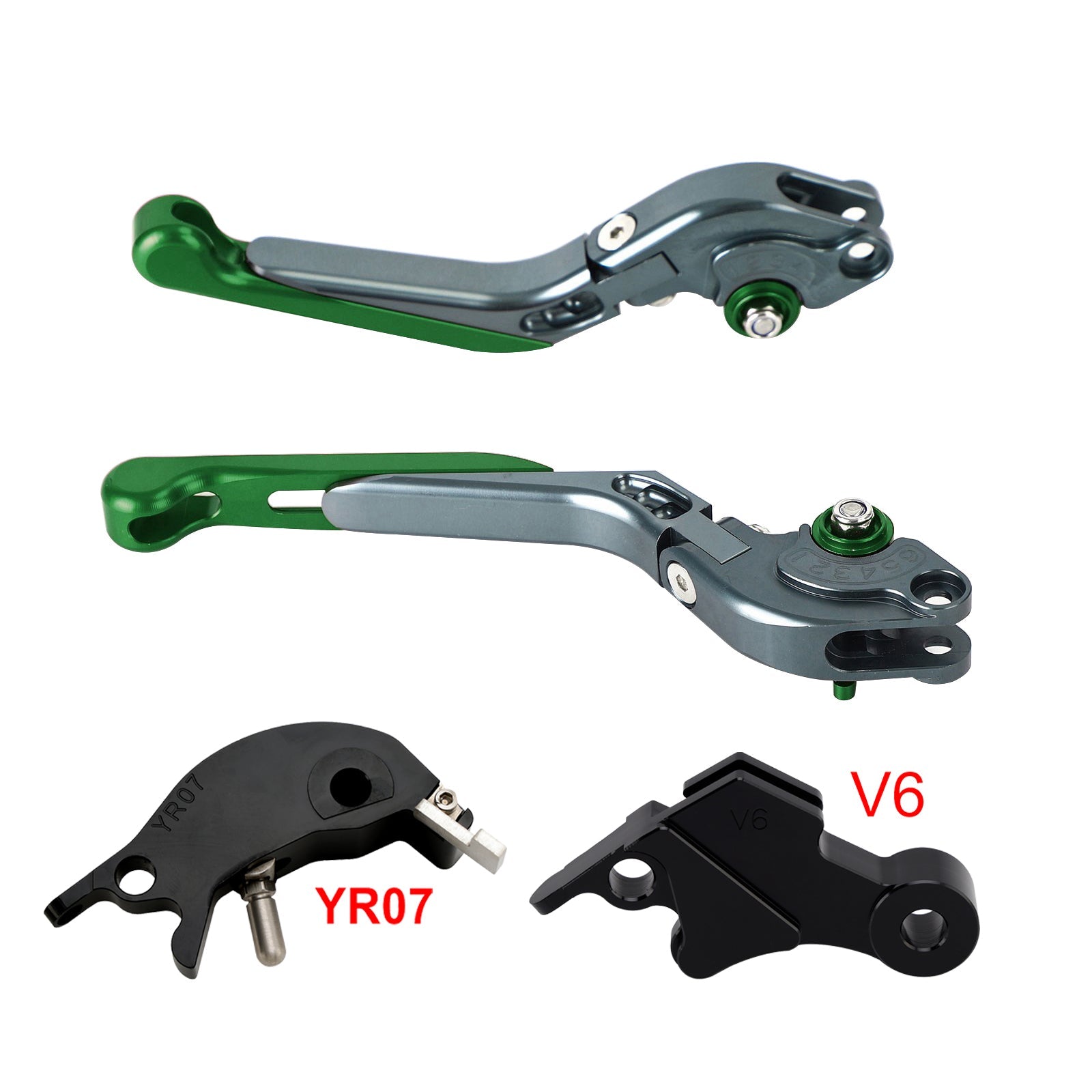 Levier de frein et d'embrayage réglable compatible avec YAMAHA XSR900 XSR900GP MT-09 2024-2025