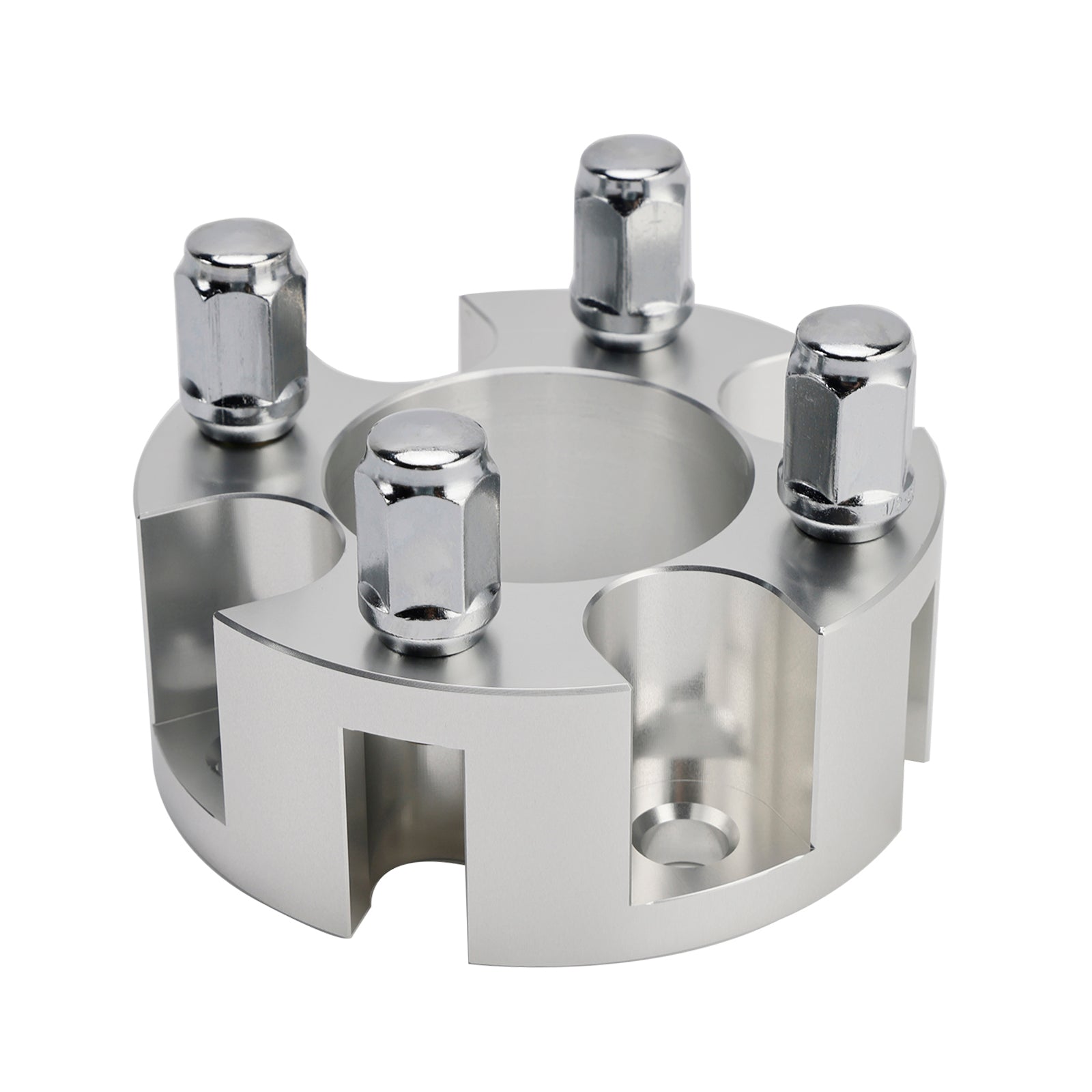 Kit d'entretoises de roue 2"" pour voiturettes de golf Yamaha Club Car Ezgo, câbles et écrous de roue argentés