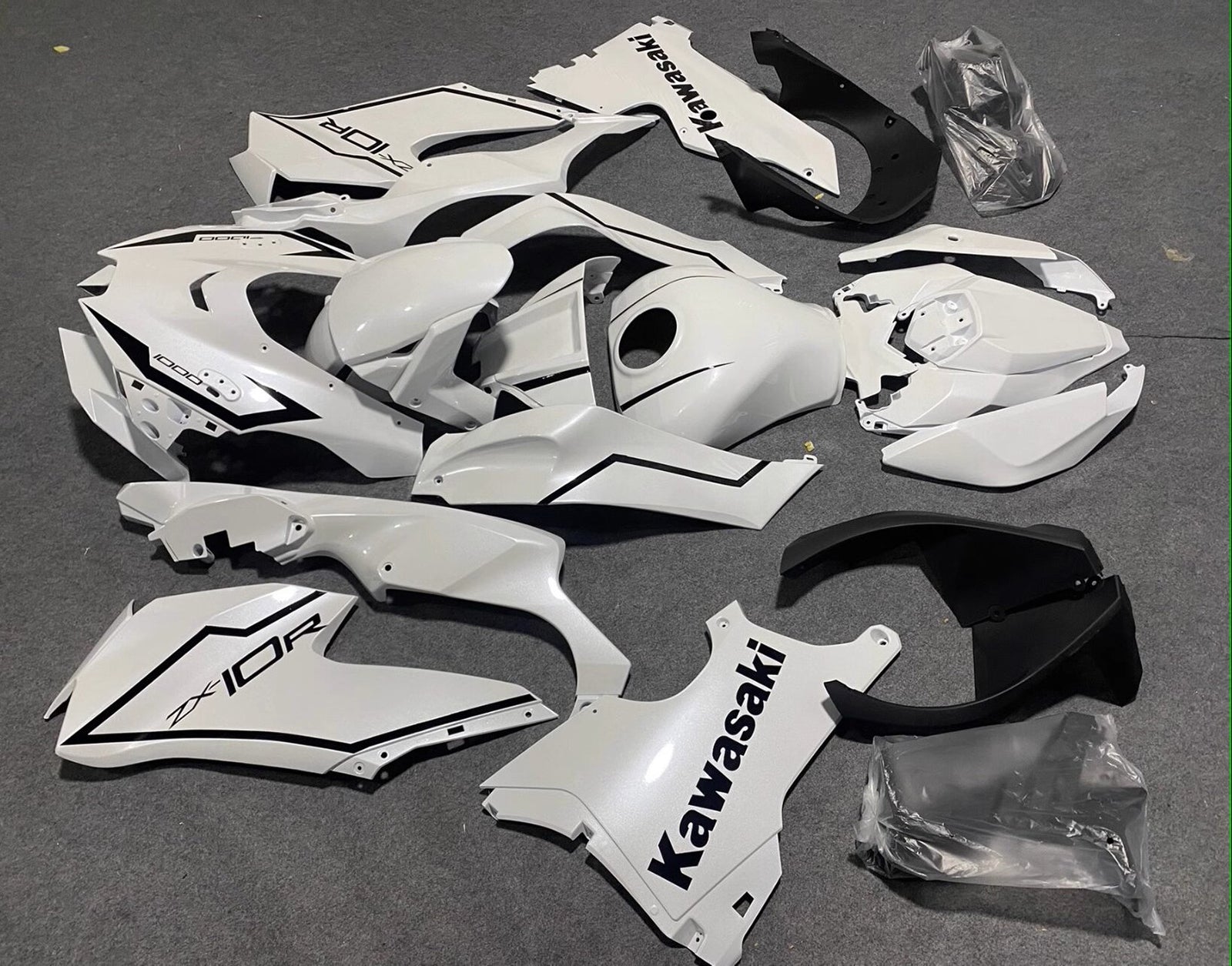 Kit carena iniezione ABS Kawasaki ZX-10R ZX-10RR 2021-2024