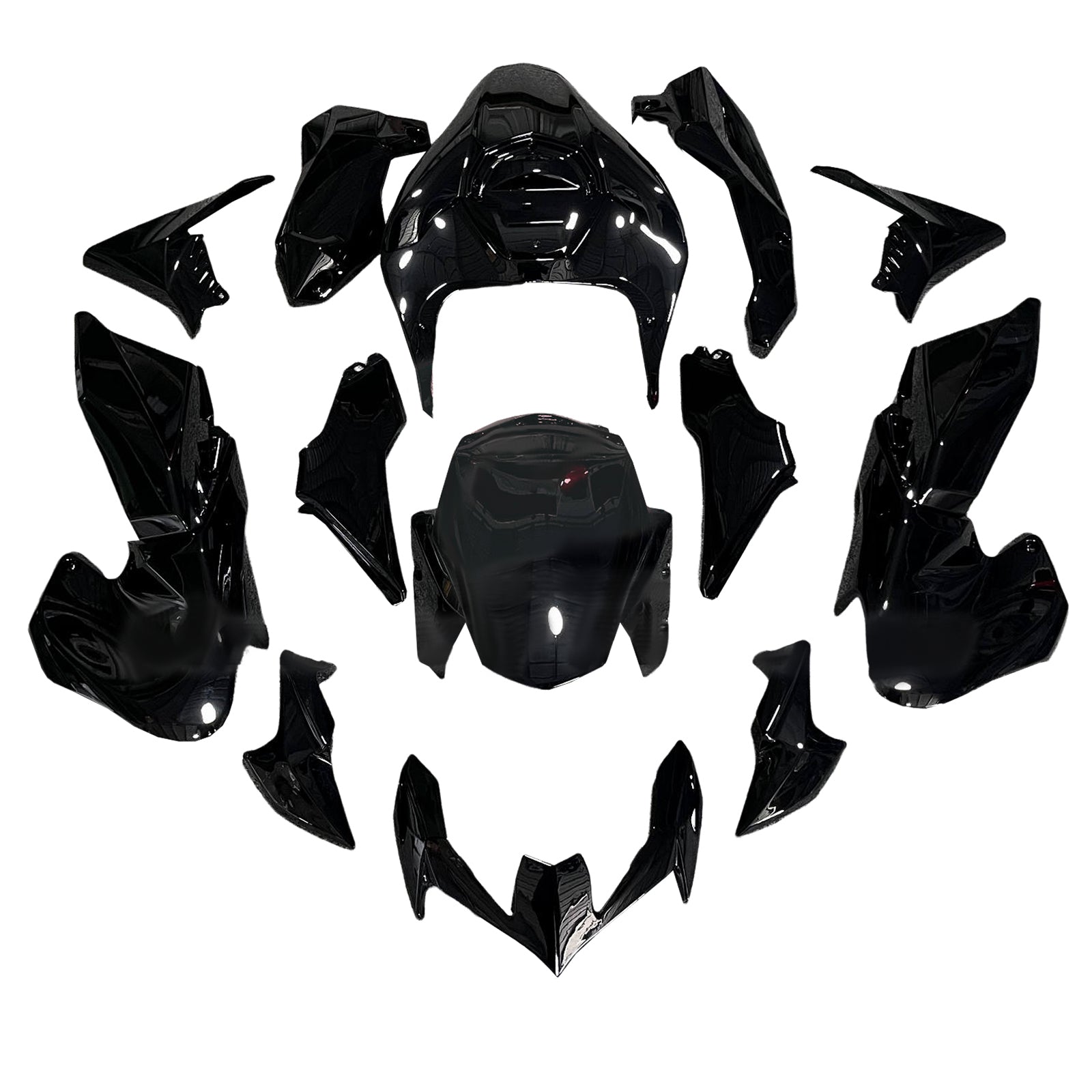 Kit di carenatura a iniezione, corpo in plastica ABS per Kawasaki Z900 2020-2024