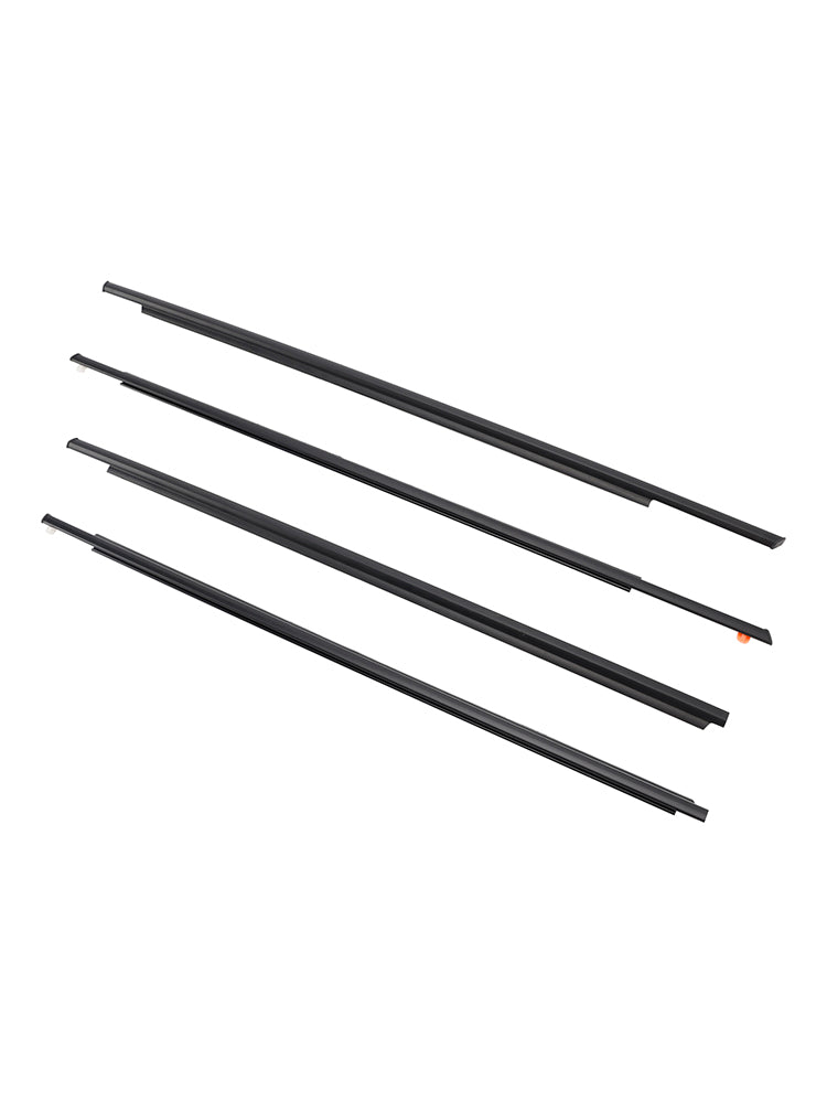 Bande d'étanchéité extérieure pour ceinture de porte en verre, Toyota Prius 2004-2009, 4 pièces