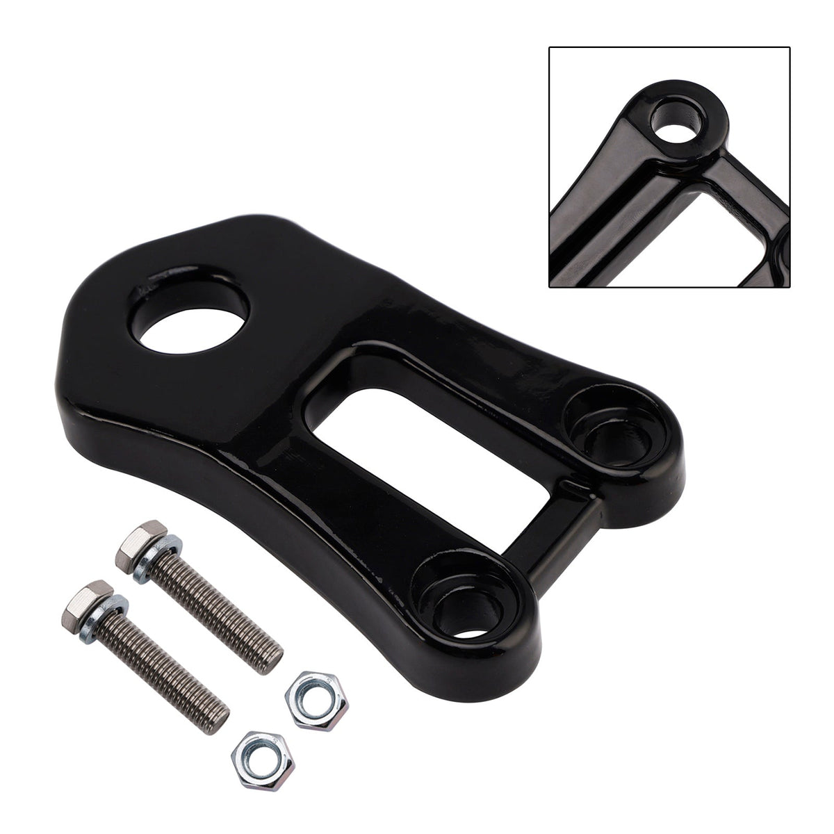Accessoires d'attelage arrière 2"" pour Yamaha Big Bear 400 YFM Grizzly 350 400