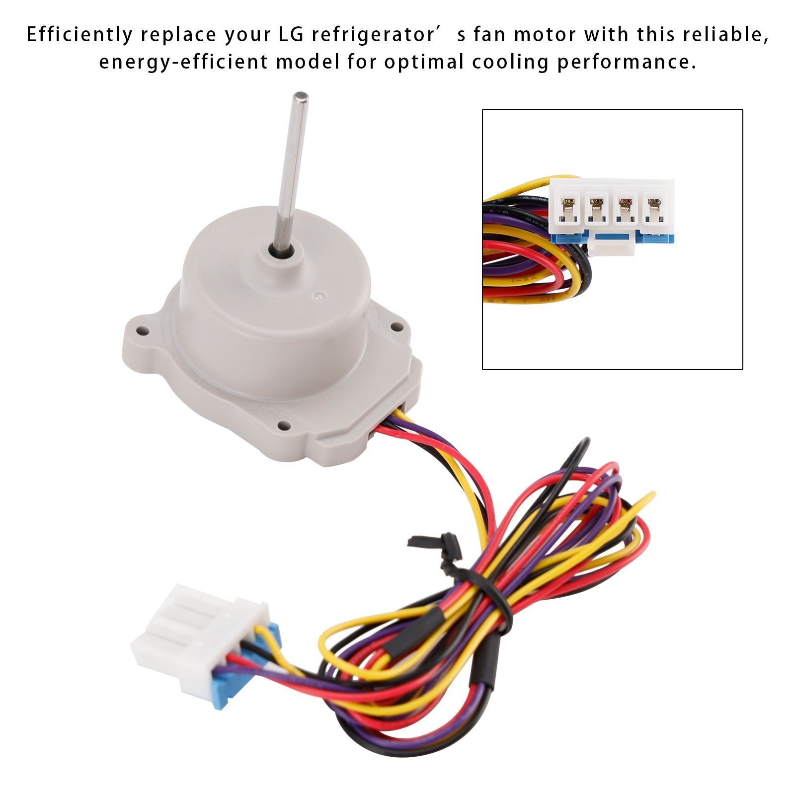 Moteur de ventilateur de réfrigérateur haute performance LG EAU65058318, pièces 12 V 1 A