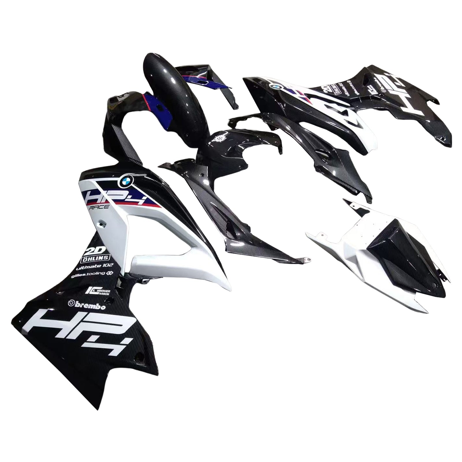 Injection Fairing Kit Bodywork Plastic ABS fit For BMW S1000RR 2017-2018