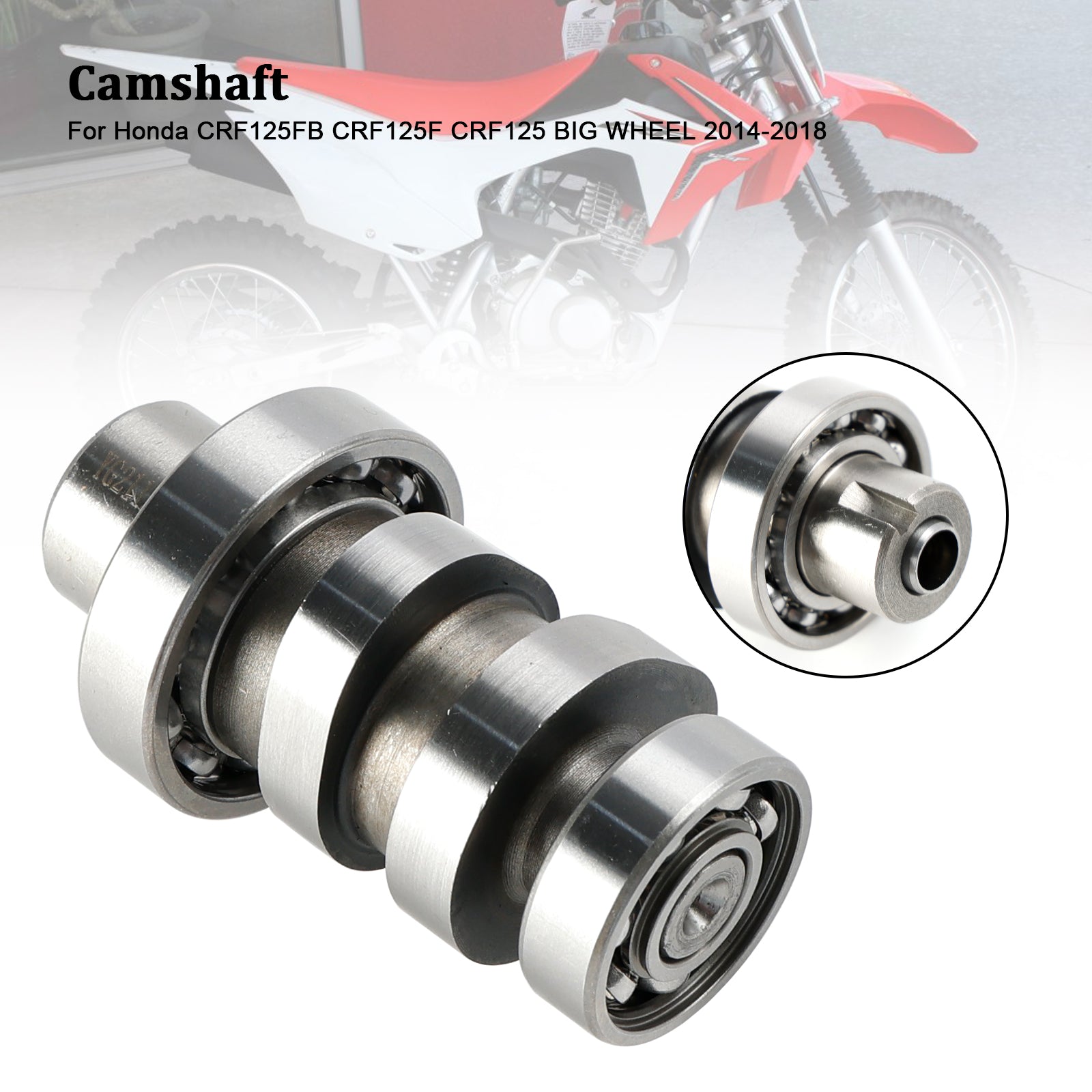 Culbuteur d'arbre à cames BIG WHEEL pour Honda CRF125FB CRF125F CRF125 2014-2018