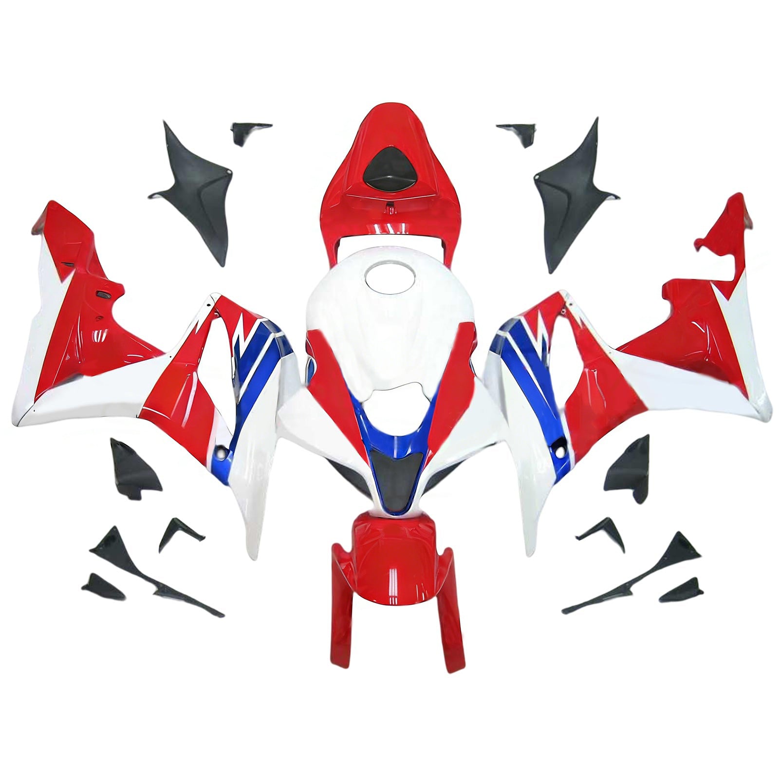 Kit de carénage par injection, carrosserie en plastique ABS pour Honda CBR600RR 2007-2008 F5