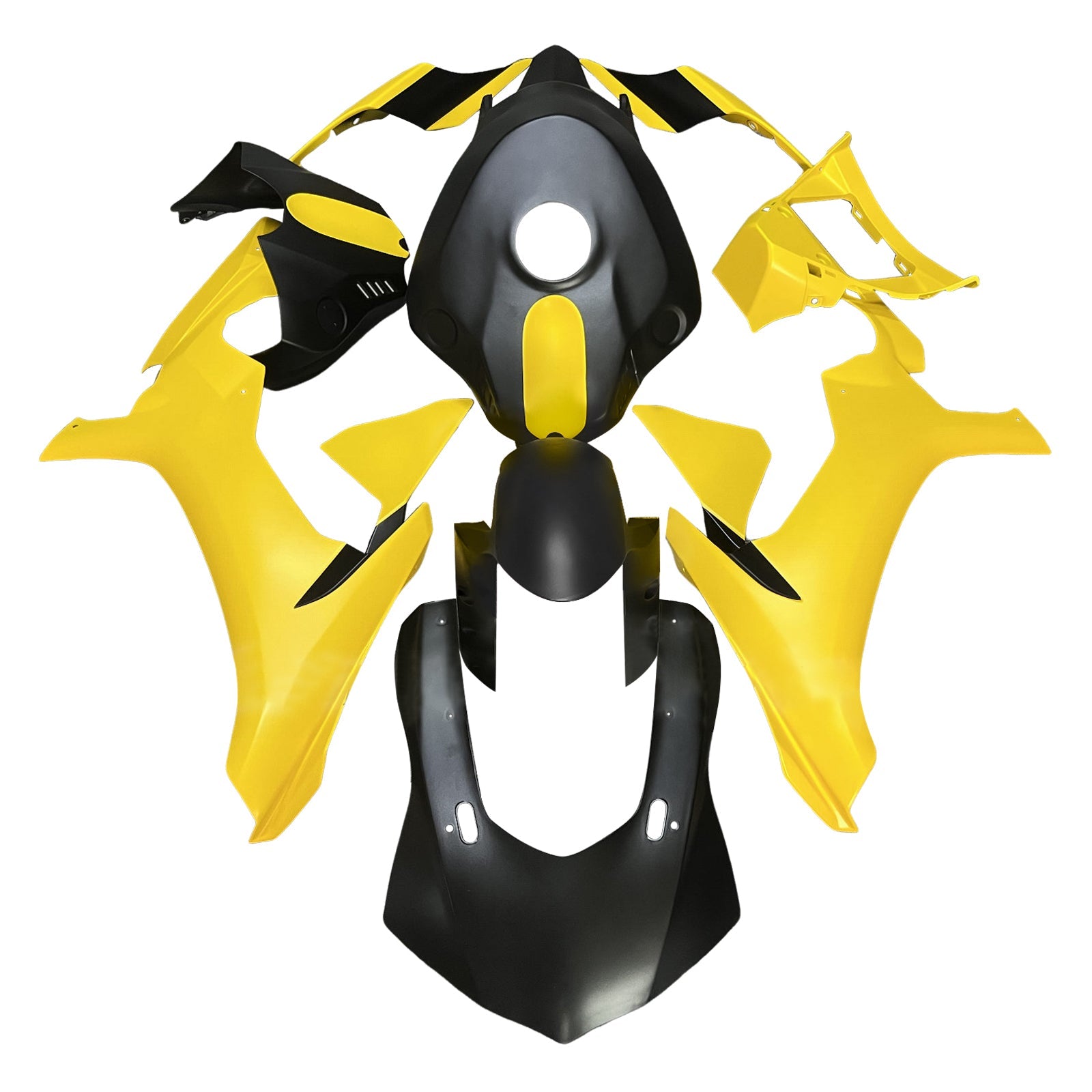 Kit de carénage injecté en plastique ABS pour Yamaha YZFR1 YZF-R1 2015-2019