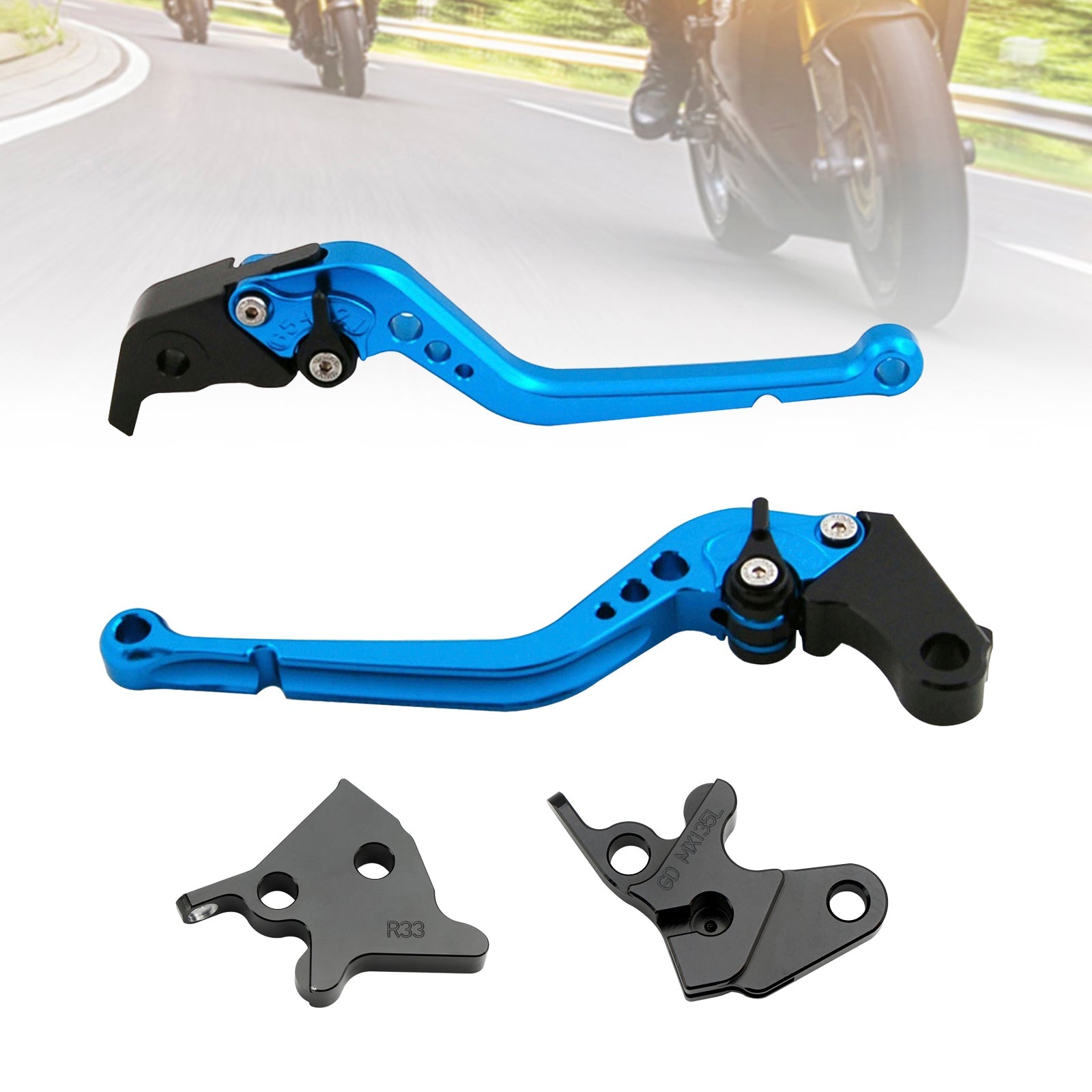 Dolga ročica zavore in sklopke za Yamaha YBR125 2005–2014