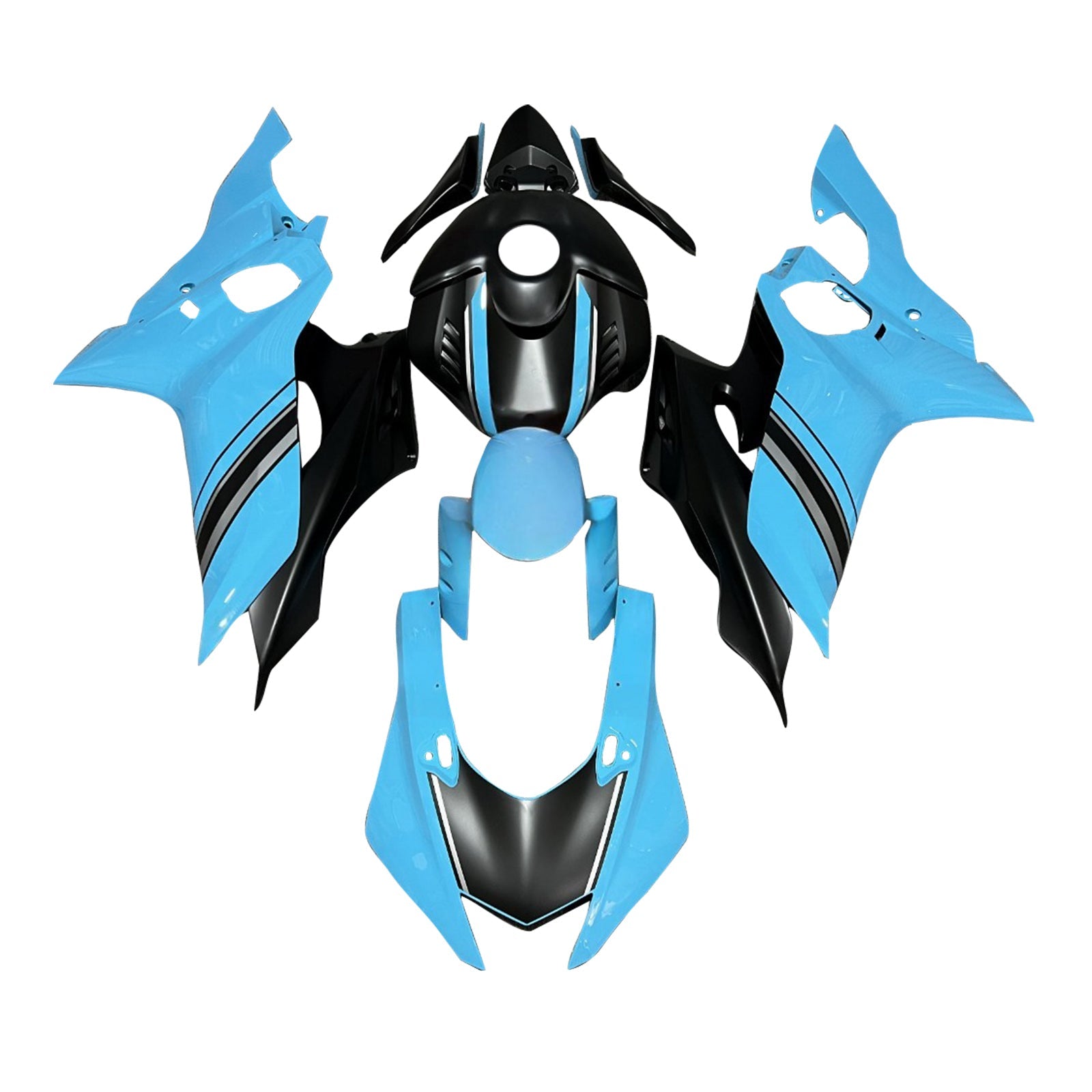 Kit carena iniettata in plastica ABS per Yamaha YZF-R6 2017-2023