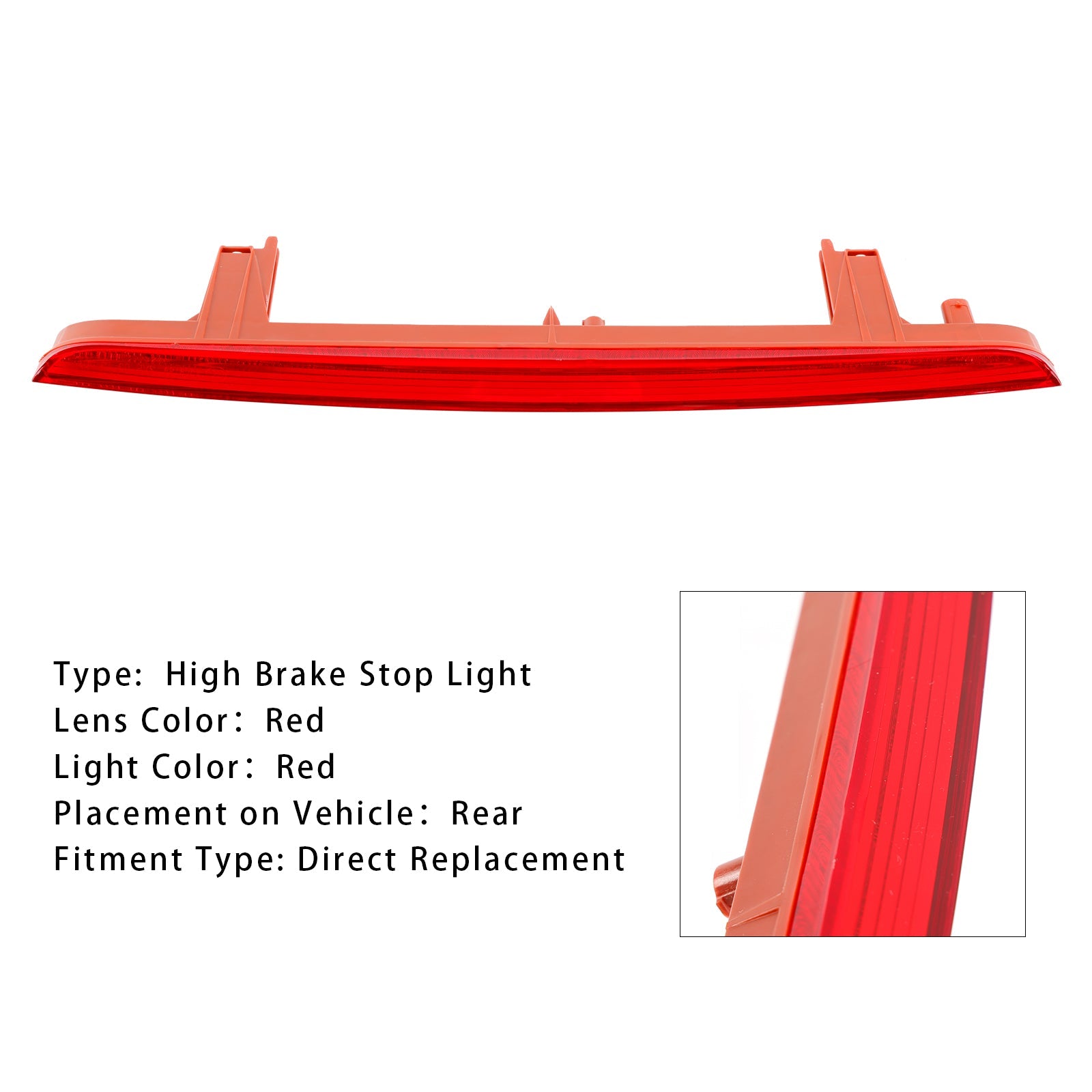 Terzo Stop antincendio posteriore 4M0945097 per Audi Q7 2016-2024