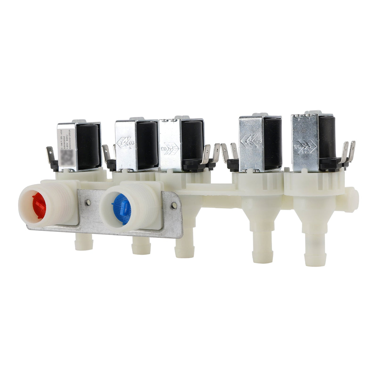 Électrovanne d'arrivée d'eau WH23X29553 pour lave-linge GE