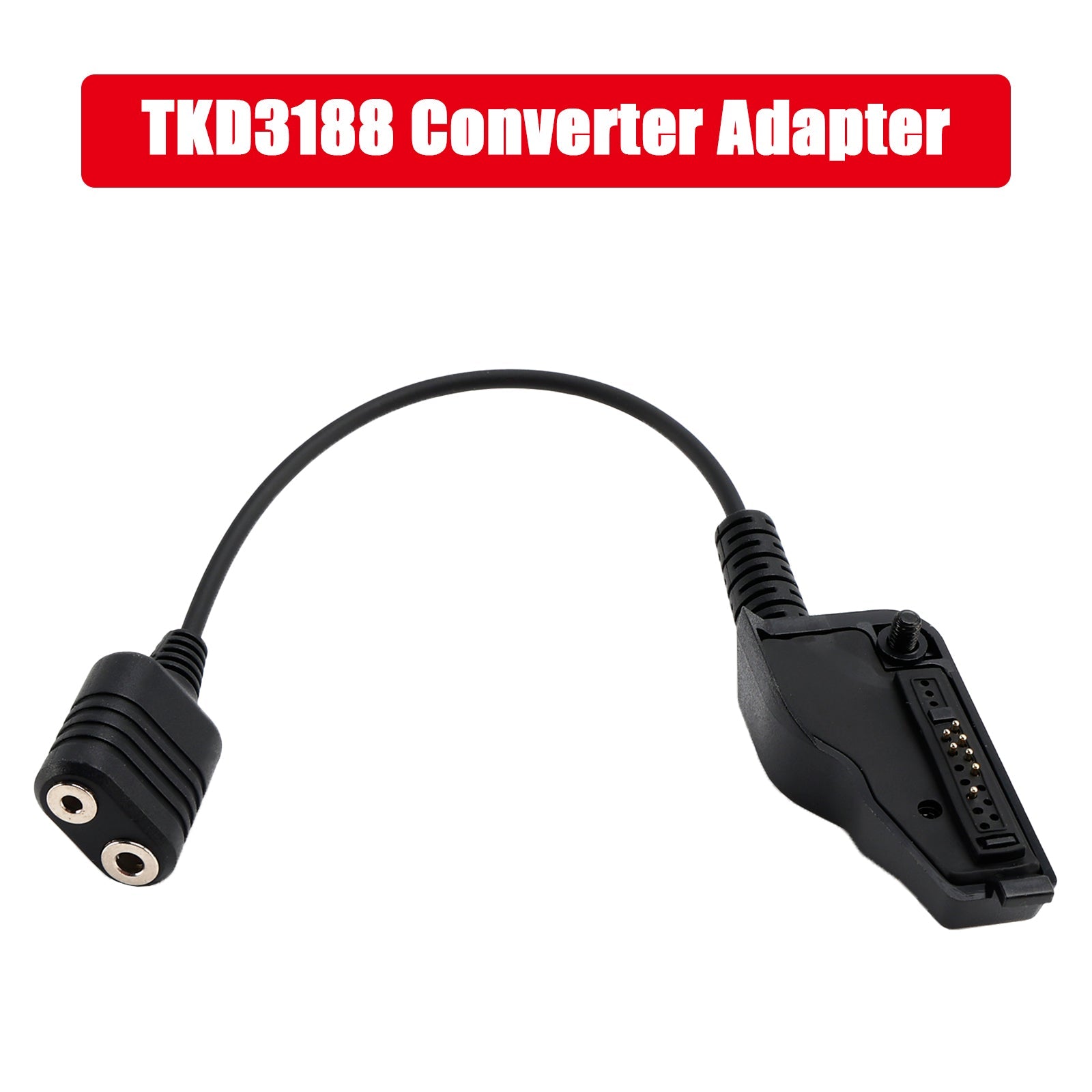 K Interface kuulokeporttimuunnin kaapeli TKD3188, TK-D300, TK390, TK3185 ja TK3140