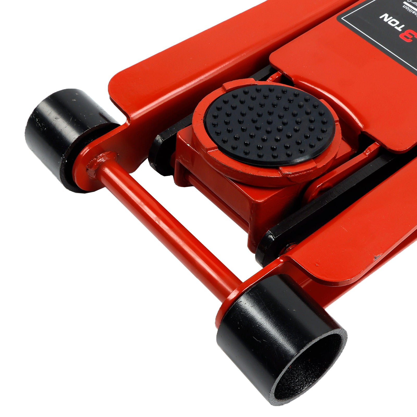 Cric de Sol 3 Tonnes en Acier Aluminium Double Piston Pompe de Levage Rapide  Pour Automobile et Voiture