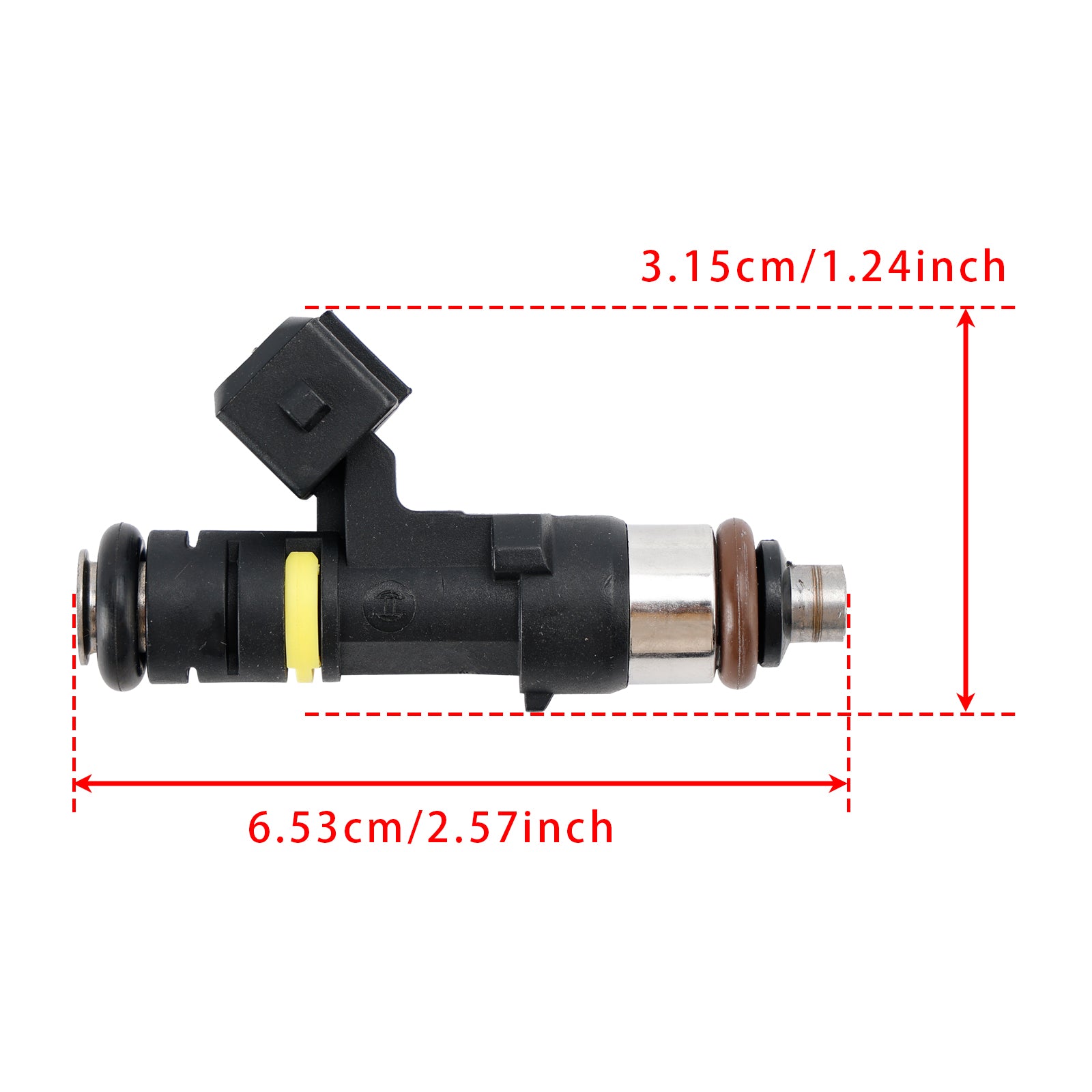 1x inyector de combustible para Lada Granta Kalina 0280158017
