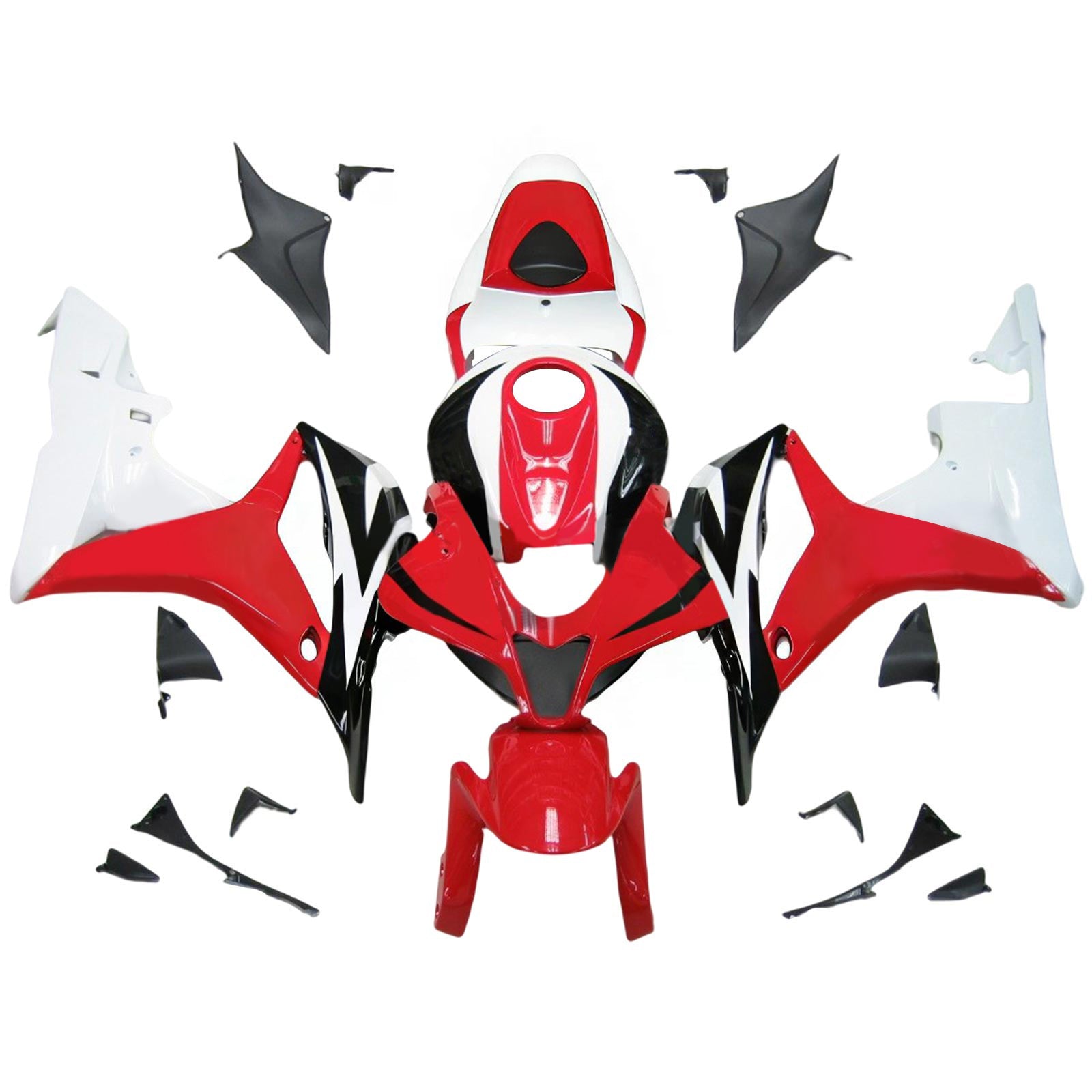 Kit de carénage par injection, carrosserie en plastique ABS pour Honda CBR600RR 2007-2008 F5