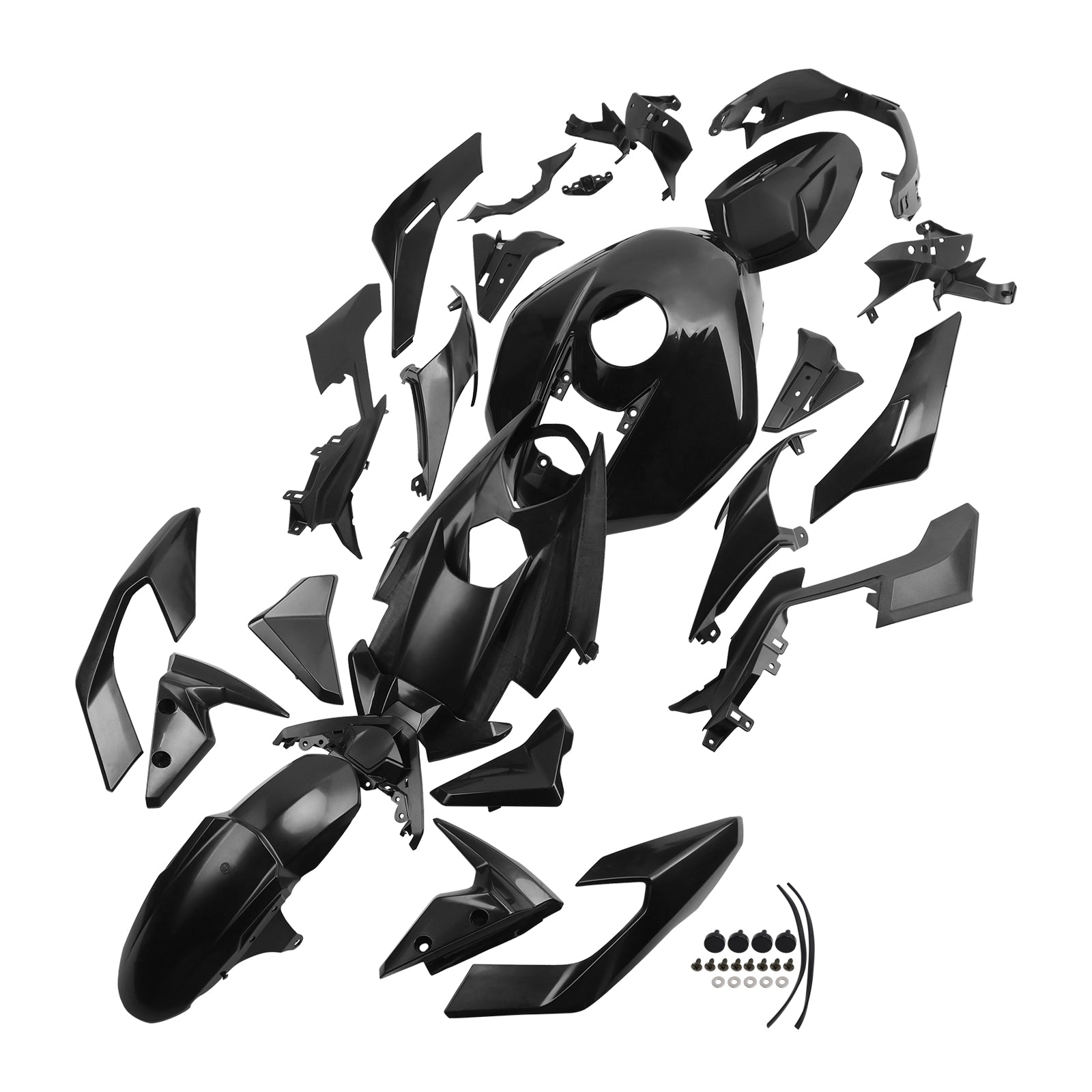 Ongelakte, geïnjecteerde kuip voor Street Triple 765 R/RS (2023-2025)