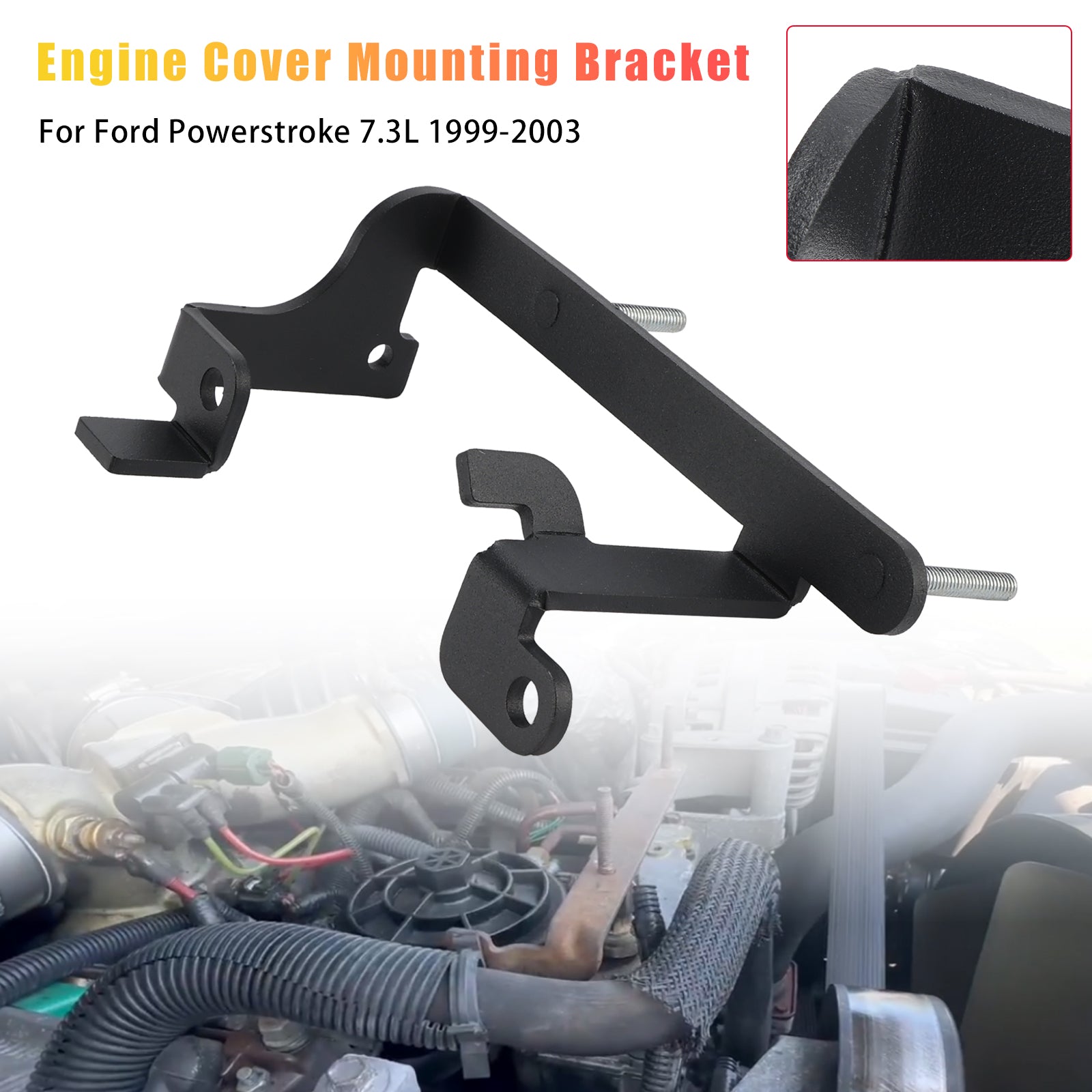 Moottorikopan kiinnitysteline YC3Z-6A955-AA for Ford Powerstroke 7.3L 1999-2003