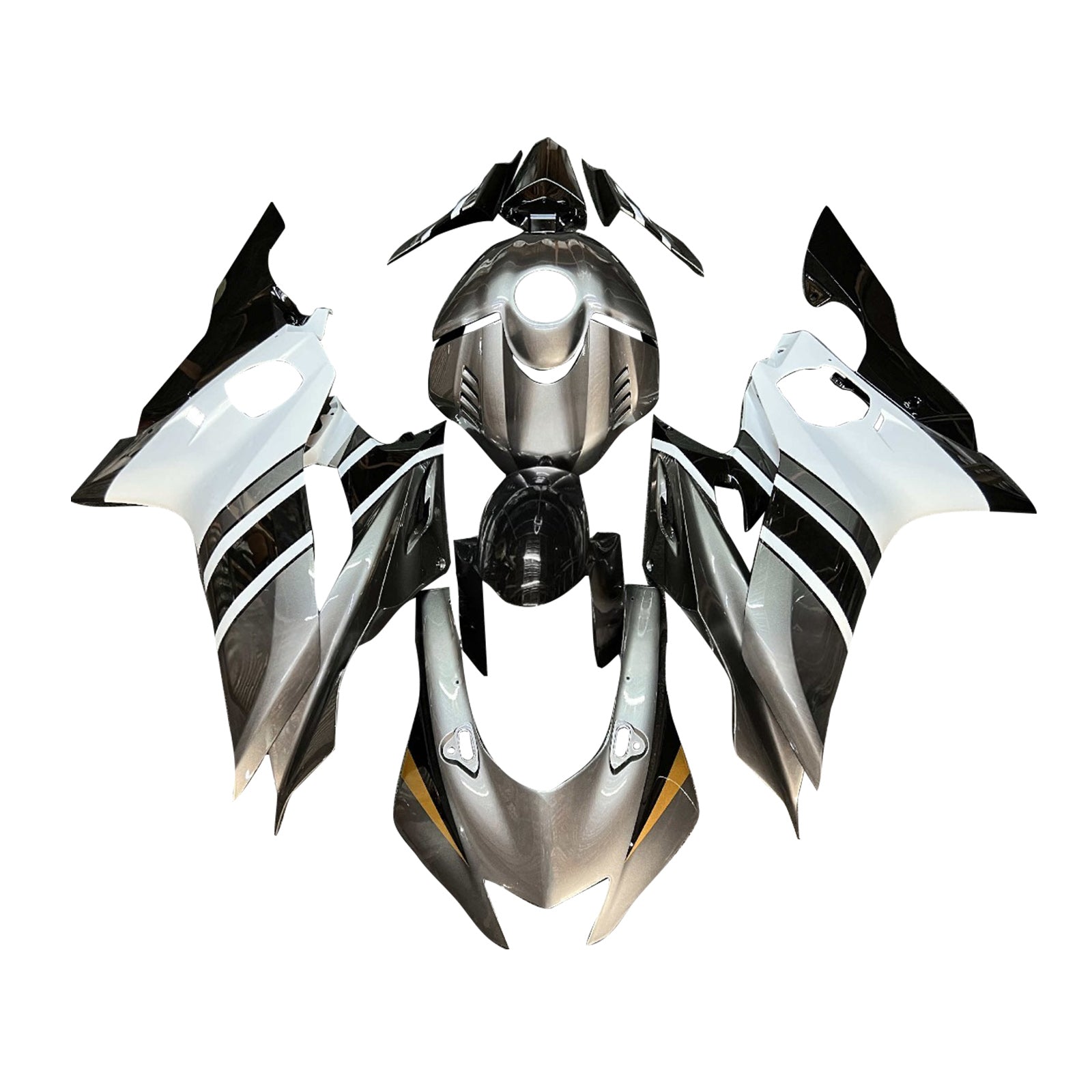 Kit carenatura iniezione, carrozzeria in plastica ABS per Yamaha YZF-R6 2017-2023