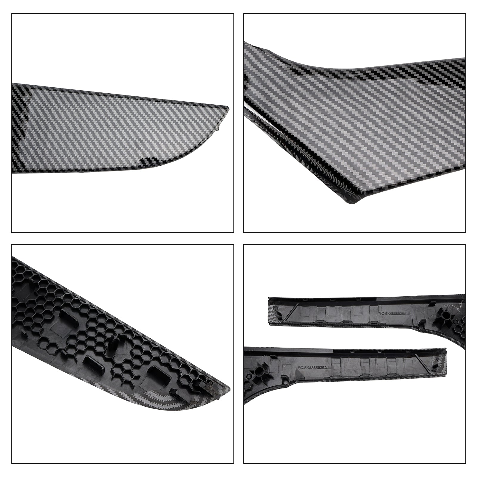 Set 2 Golf 6 MK6 2009-2013 Notranja vrata ročaja