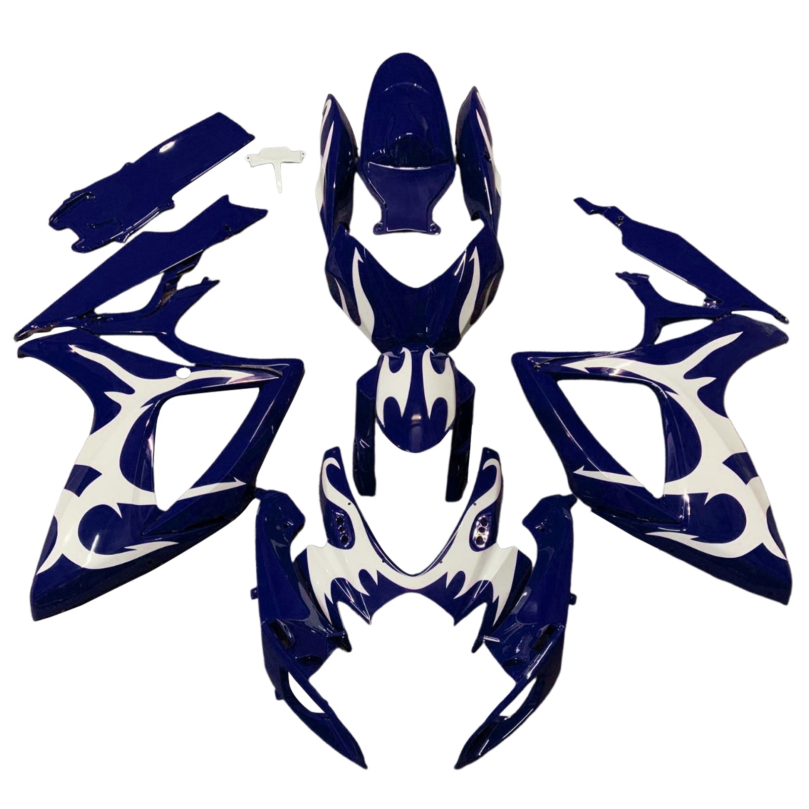 Kit de carénage injecté en plastique ABS pour Suzuki GSXR 600/750 2006-2007 K6