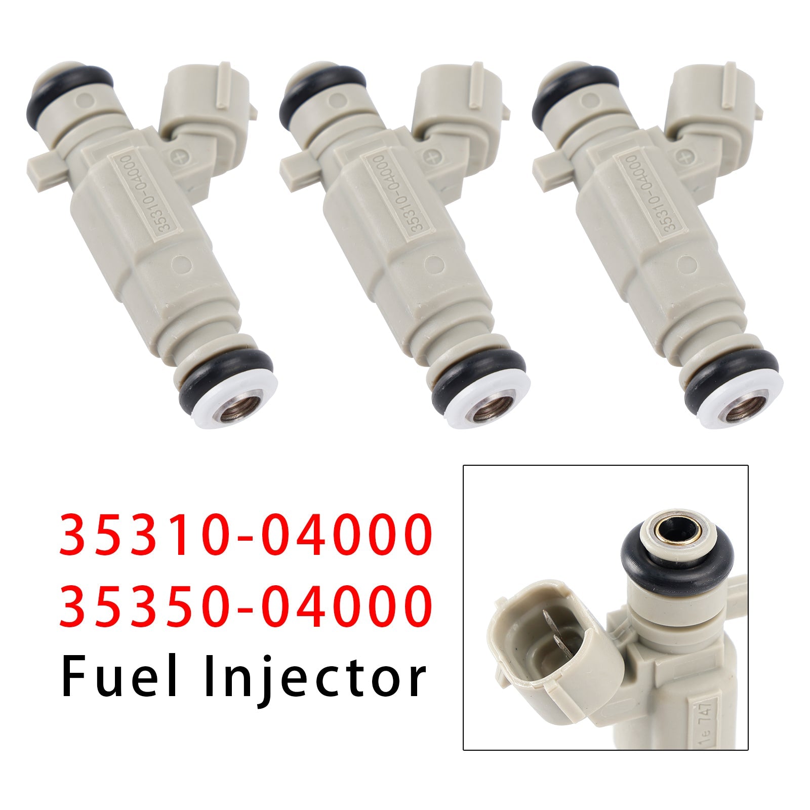 3 iniettori di carburante per Hyundai Kia 1.0 1.2 2011-2020 35310-04000 35350-04000