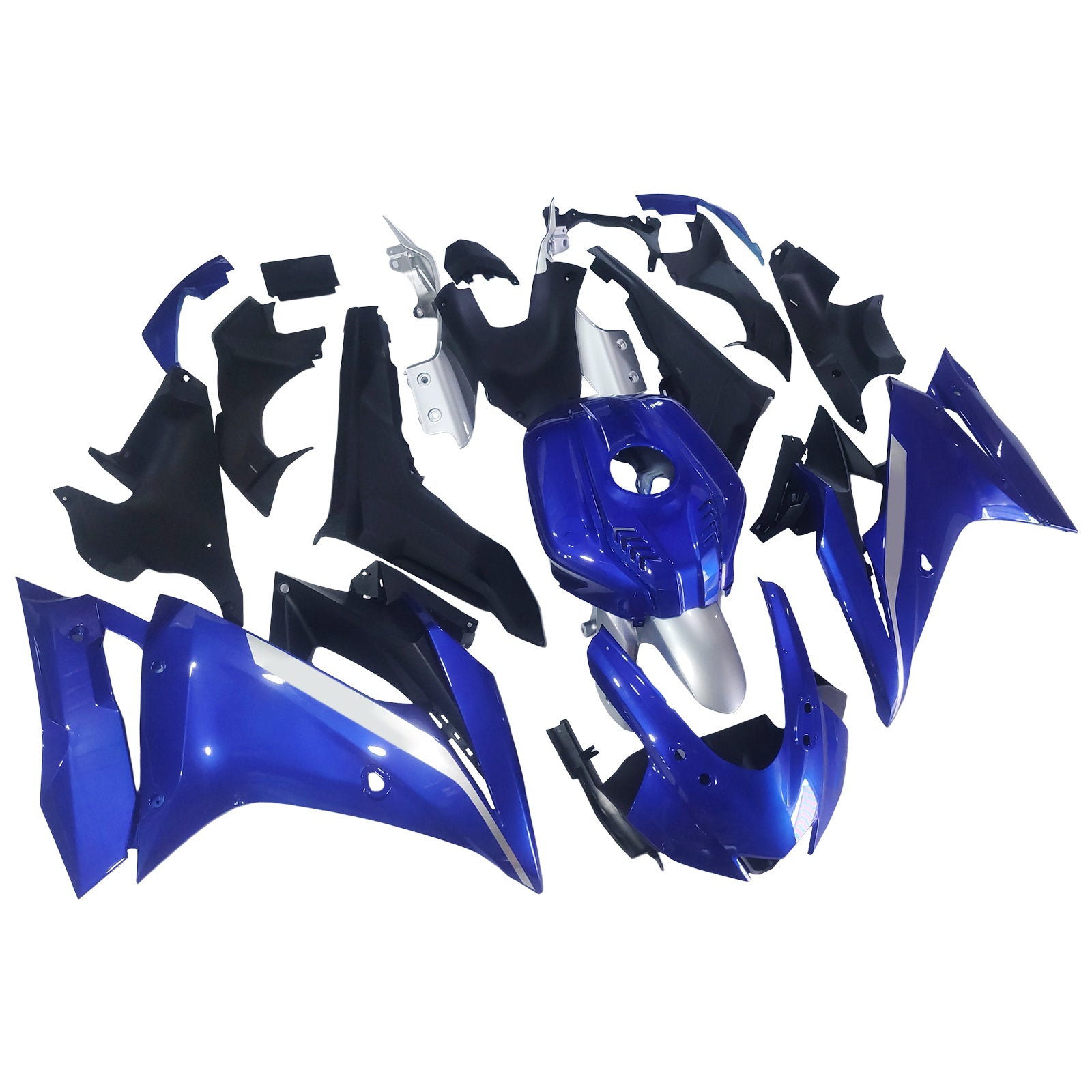 Kit de carénage injecté en plastique pour Yamaha YZF R125 2019-2022