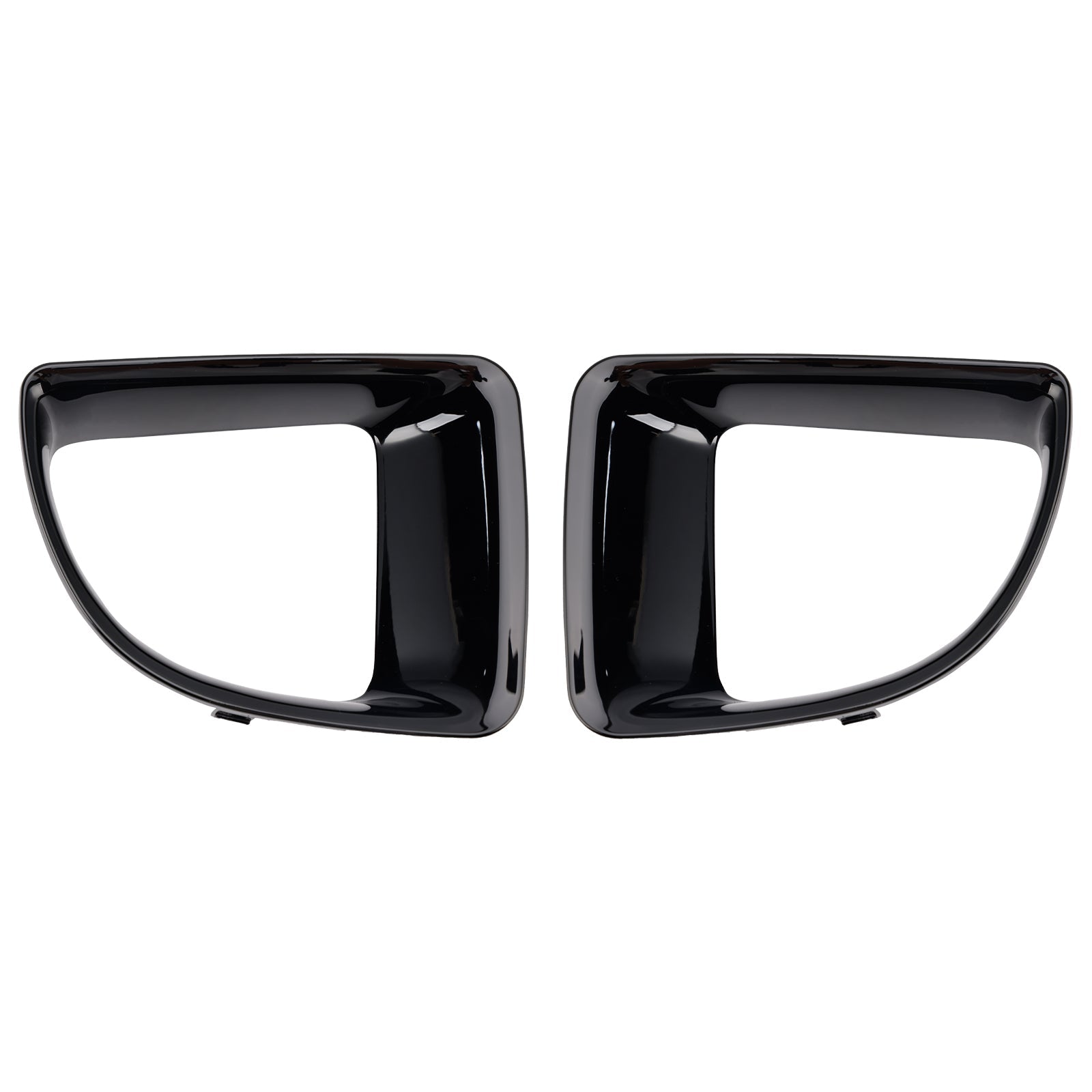 Cadre de conduit d'air avant noir brillant pour Mini R58 2010-2015 51117255117 51117255119