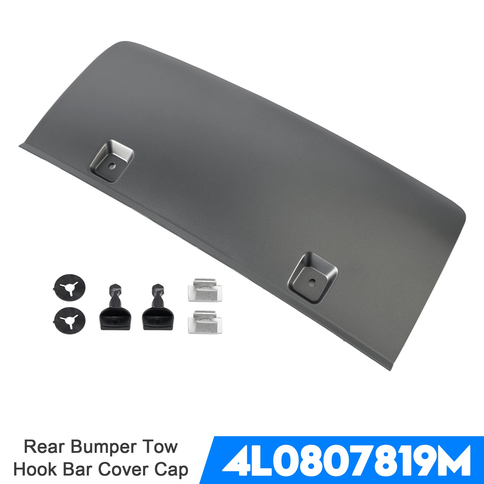 Copertura del gancio di traino del paraurti posteriore 4L0807819M per Audi Q7 2010-2015