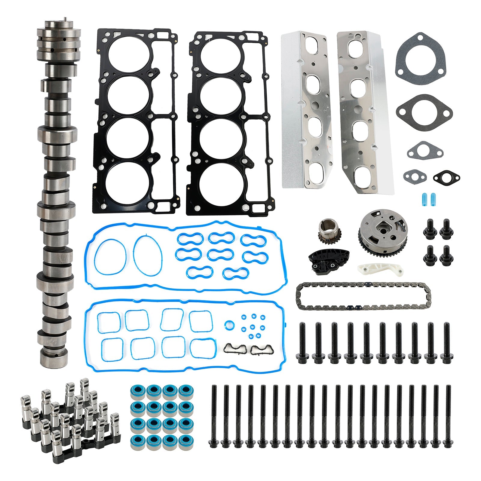 Kit de elevación MDS para Ram 1500 2011-2019, kit de cadena de distribución de motor de 5,7 L, kit de árbol de levas 53022263AF