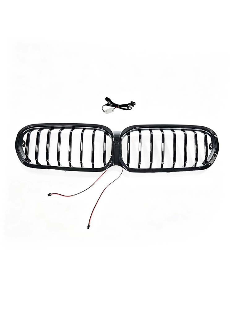 Front Kidney Grill Grille Pour BMW 5 Series G30 G38 2021-2024 W/LED