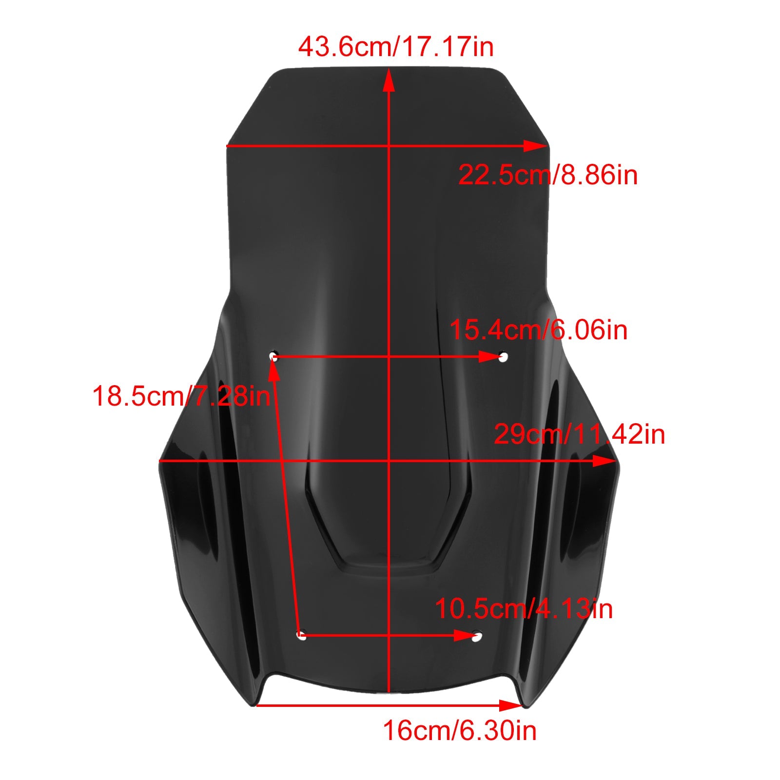 Parabrezza Moto in ABS HONDA ADV350 2022-2024