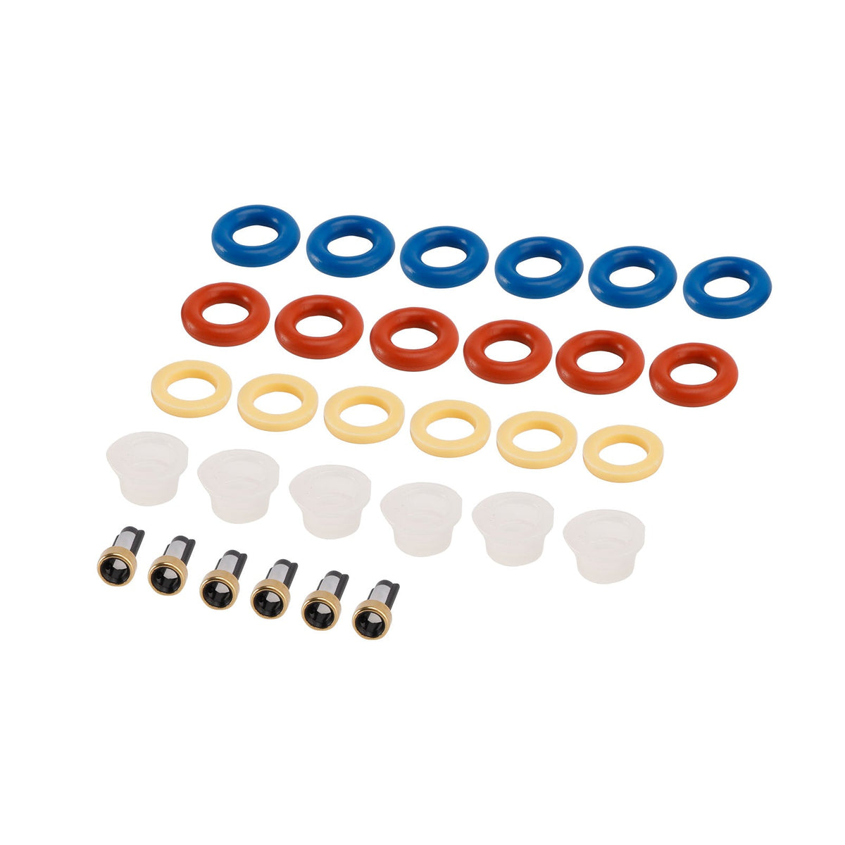 Joint torique d'injecteur de carburant 0280150947 compatible avec Ford Aerostar 86-87 et Mustang 1987-1993