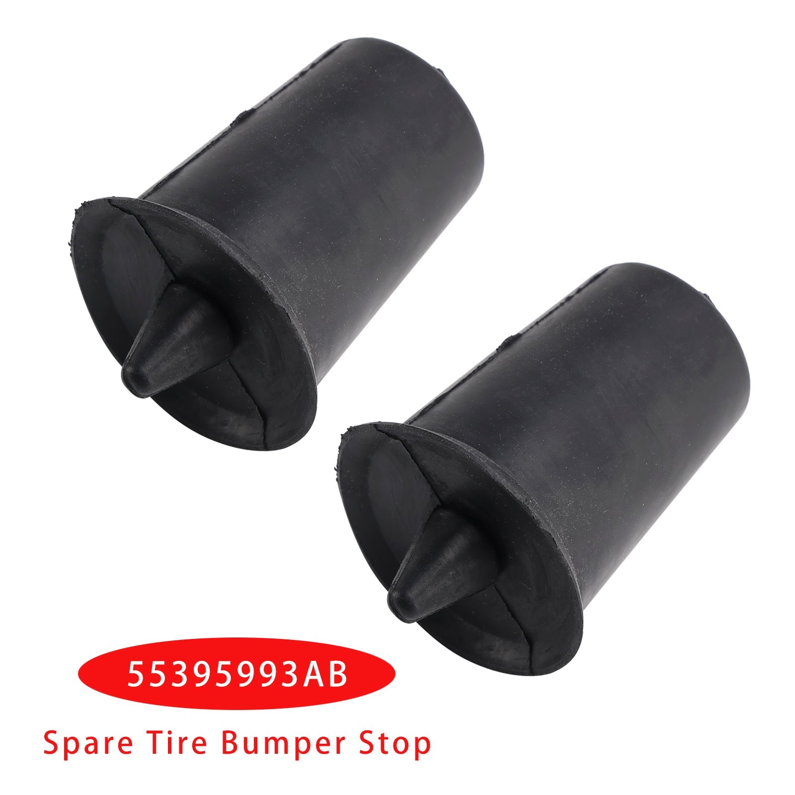 Rulet 2 x hätäpyöräpuskuri Jeep Wrangler JK: lle 2007-2018 55395993ab