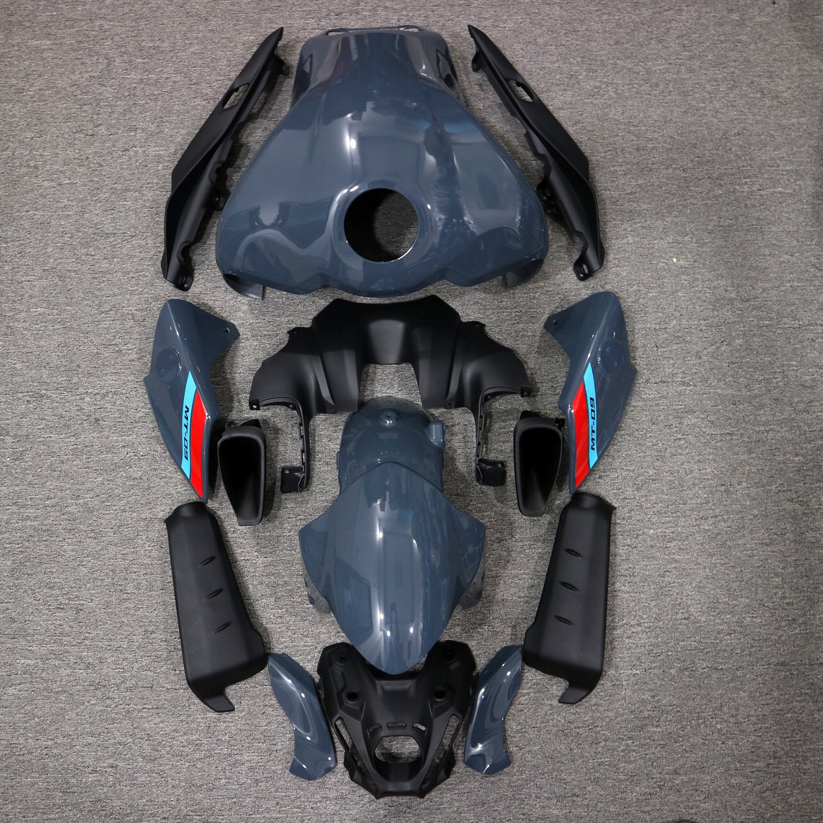 Zestaw owiewki wtrysku dla Yamaha MT-09 2021-2024