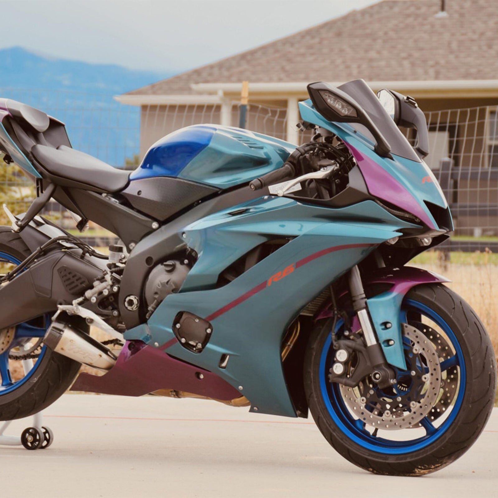 Kit carena iniettata in plastica ABS per Yamaha YZF-R6 2017-2023