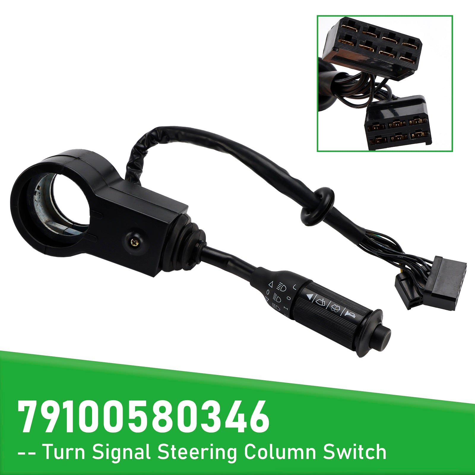 Przełącznik kierunkowskazów na kierownicy do ciężarówki MAN Neoplan Setra 79100580346