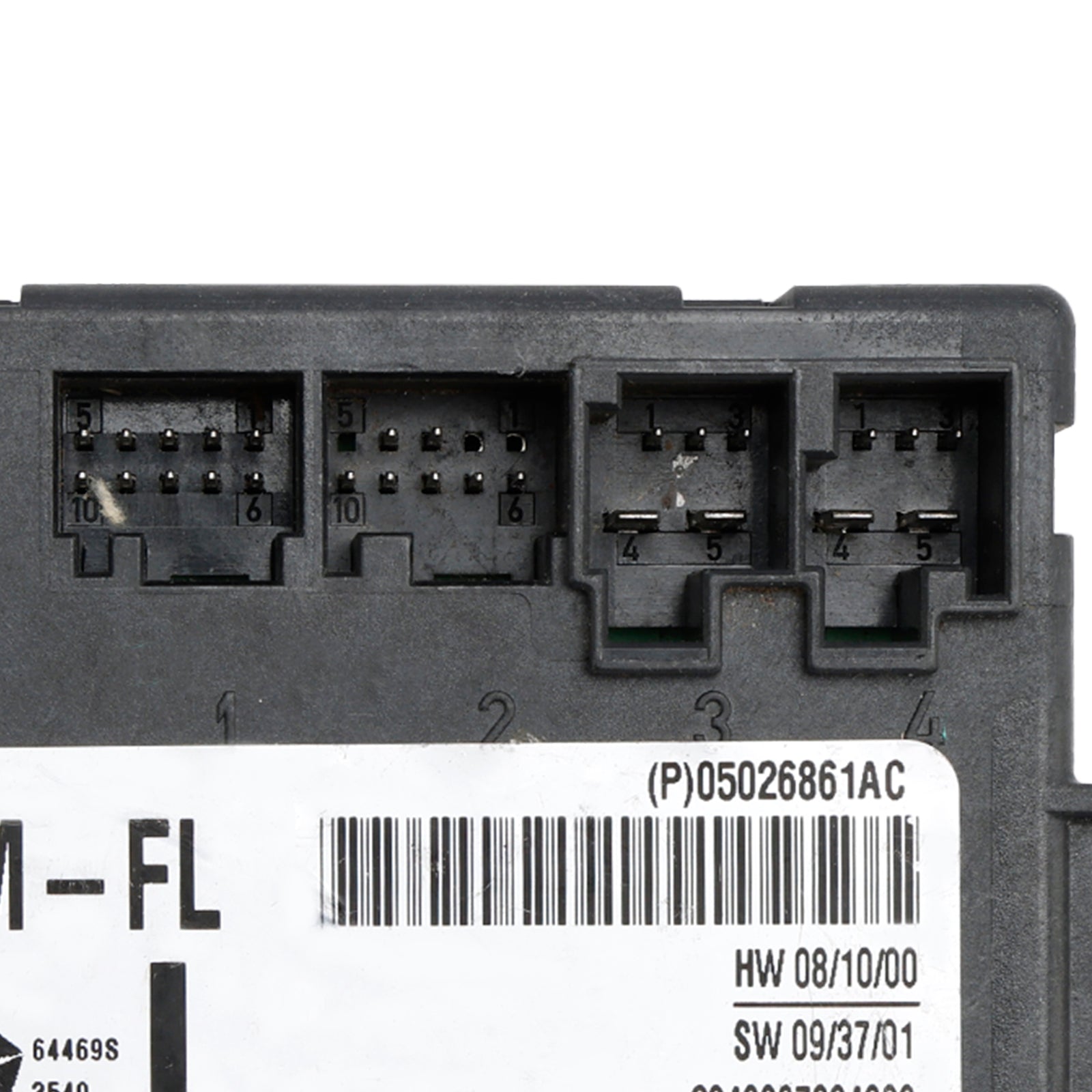Module de porte conducteur avant gauche Dodge Chrysler 2008-2016 05026861AC