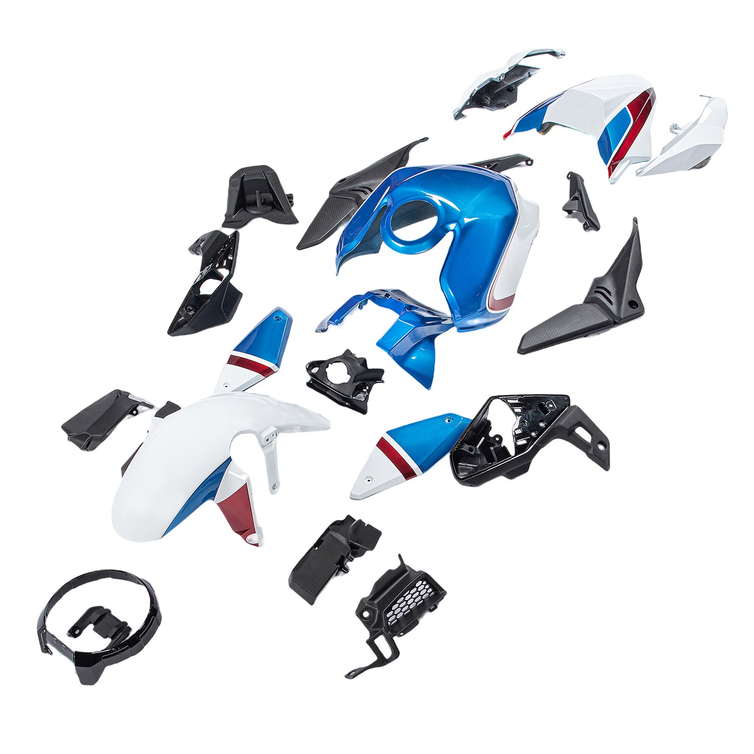 Carénage de moulage par injection en plastique ABS adapté pour Honda CB 650 R CB650R 2021-2023 12#