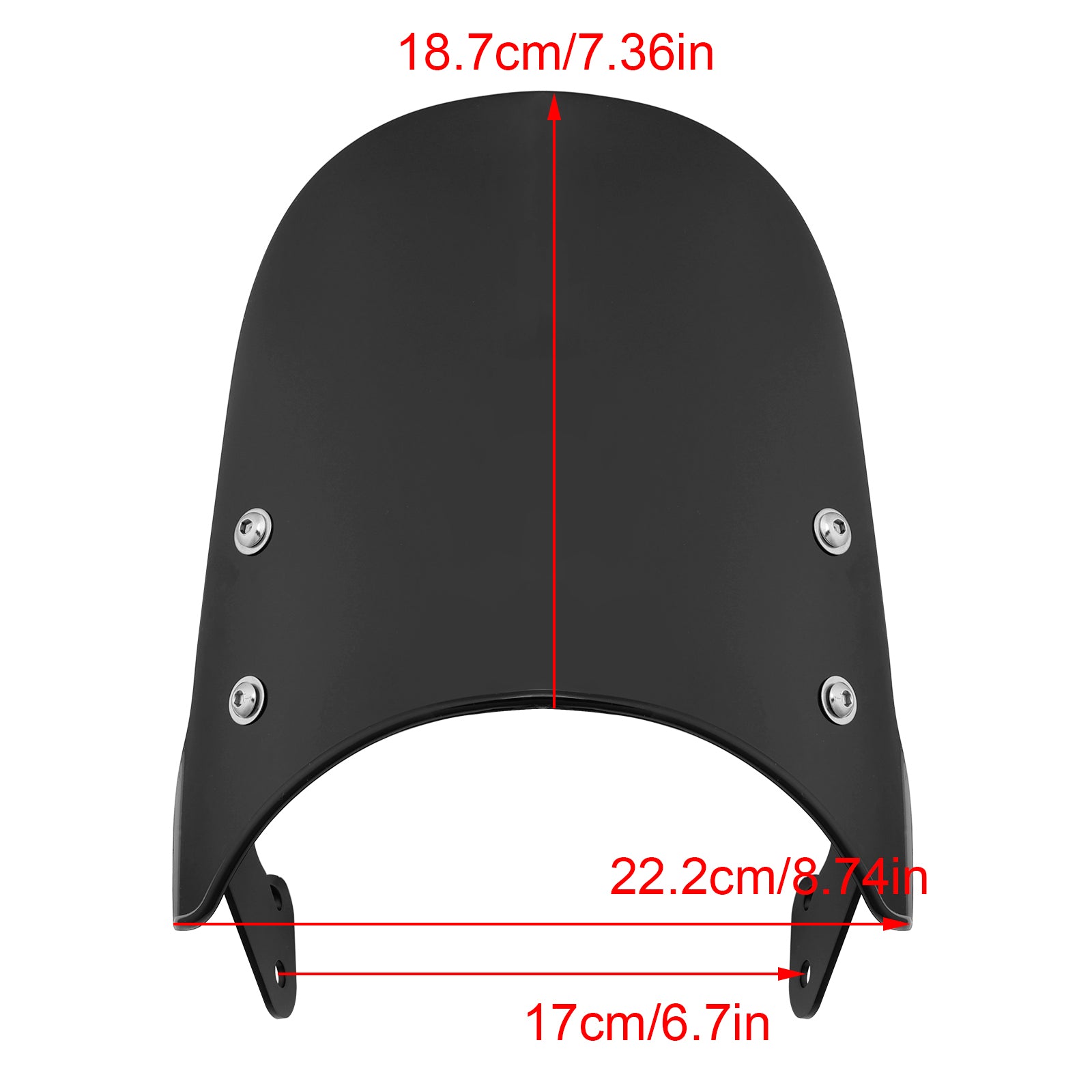 Parabrezza per Kawasaki Eliminator 400 450 23-24 Eliminator 500 2024