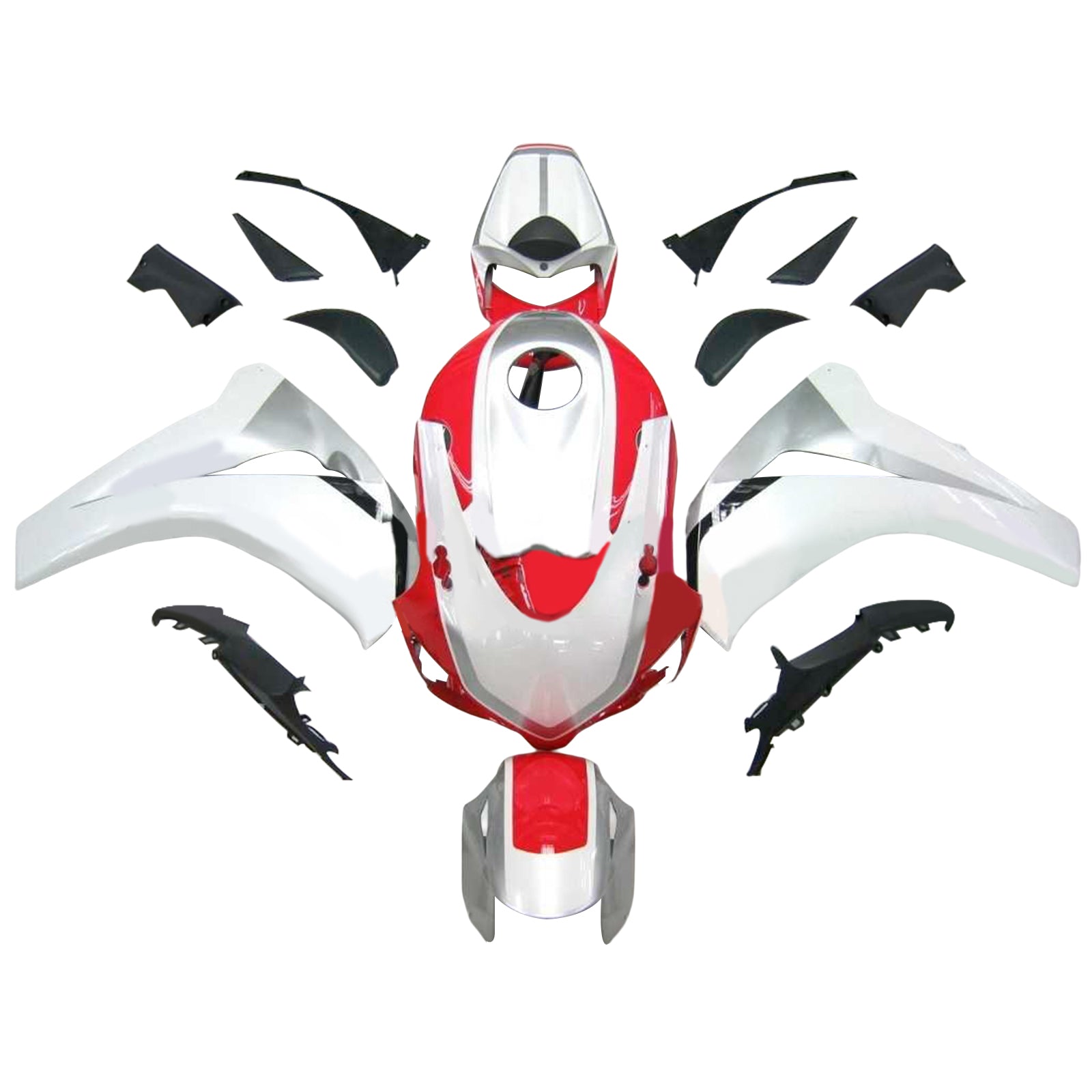 Kit de carénage injecté en plastique ABS pour Honda CBR1000RR 2008-2011