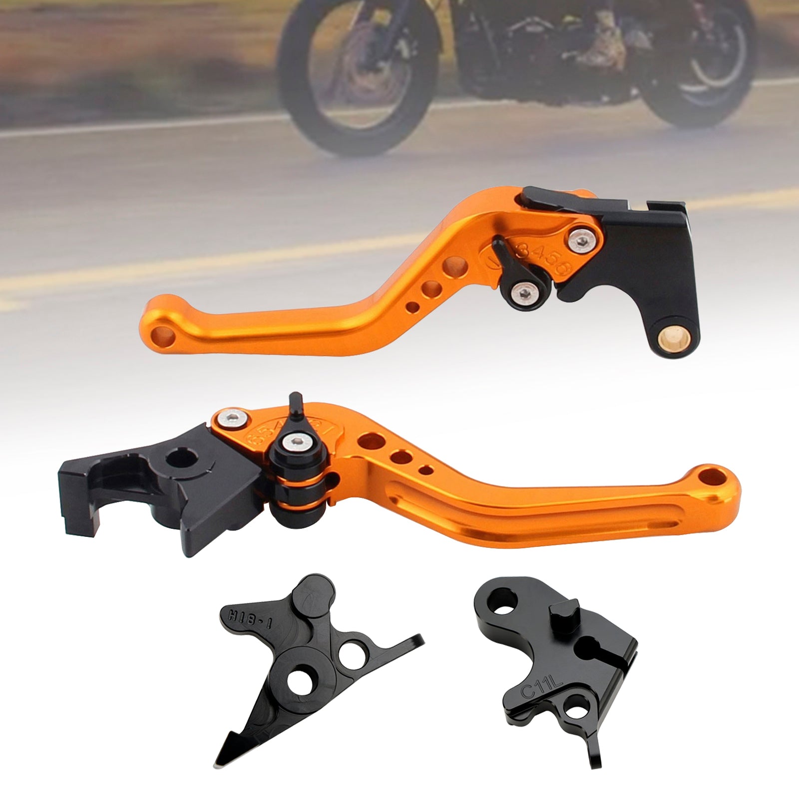 Krótka dźwignia hamulca i sprzęgła dla Honda CRF1100L Africa Twin 2020-2021