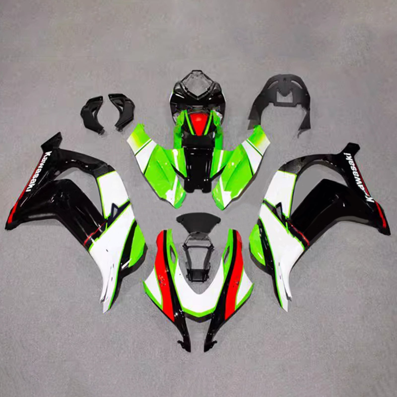 Kit de carénage injecté en plastique ABS compatible avec Kawasaki ZX10R 2016-2020