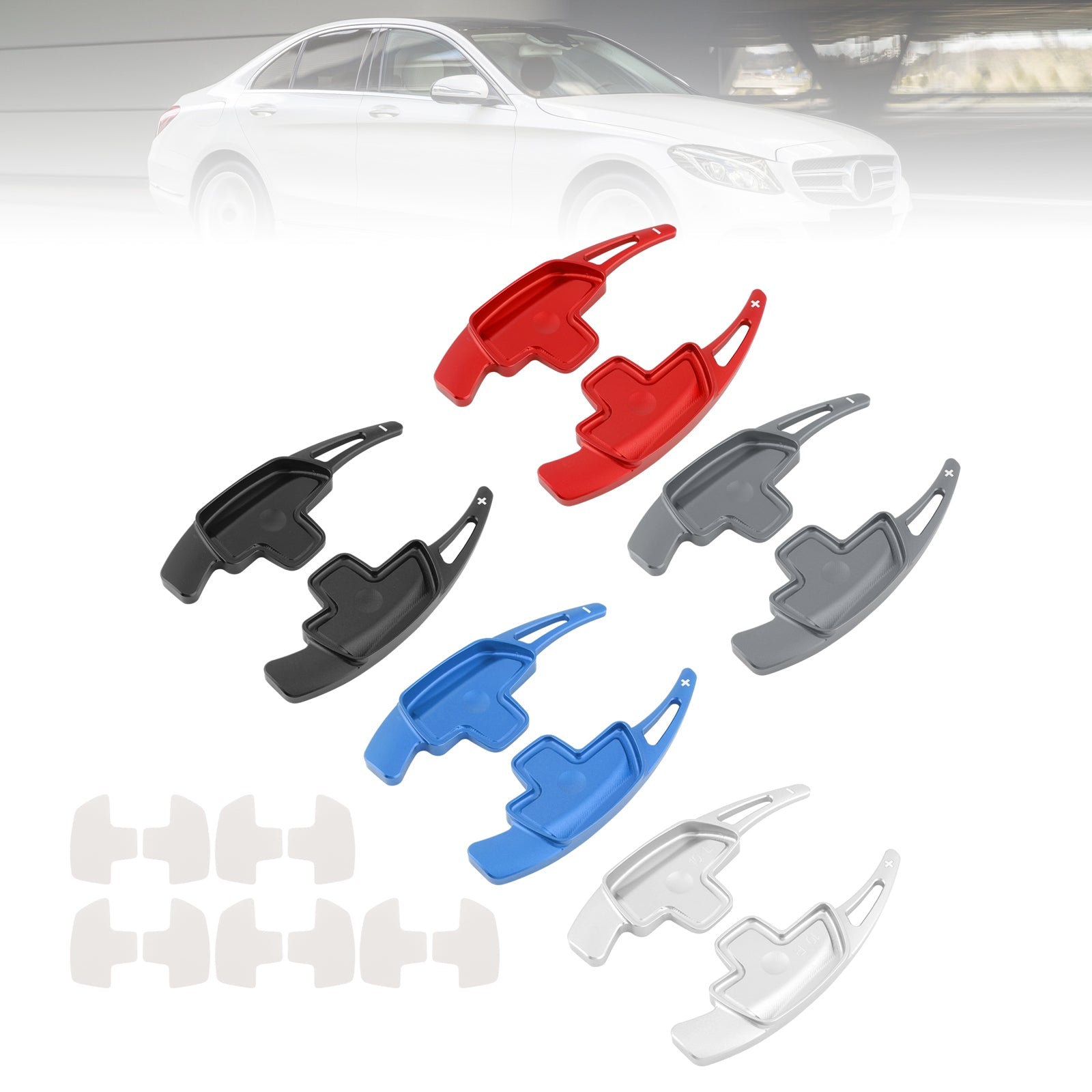 Palettes de changement de vitesse au volant pour Benz C GLC E 2015-2022