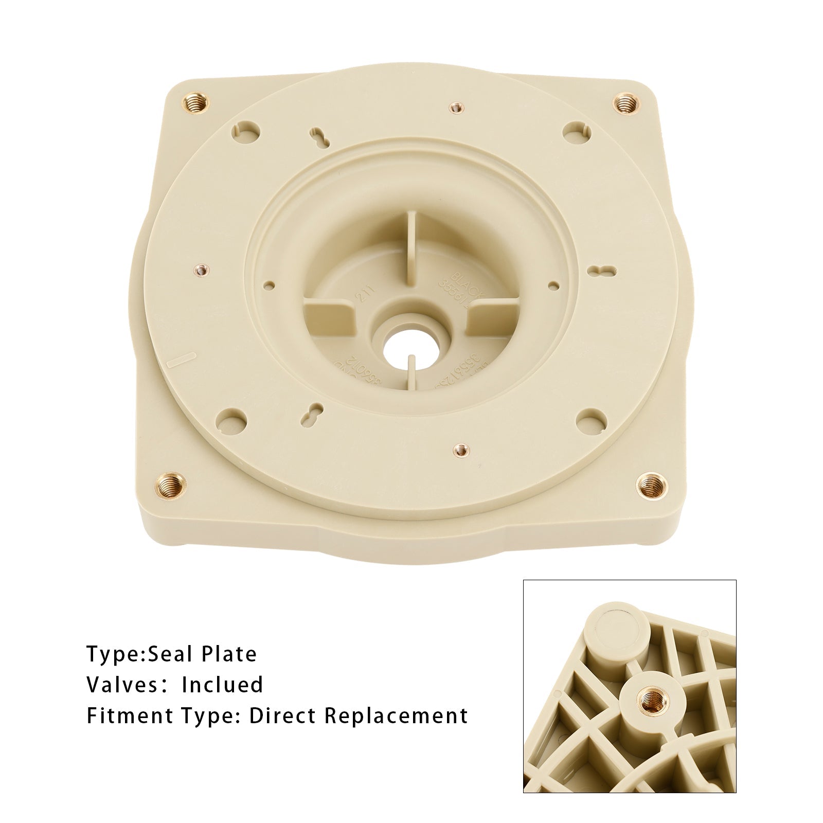 Plaque de montage pour pompe de piscine creusée SuperFlo (356012)