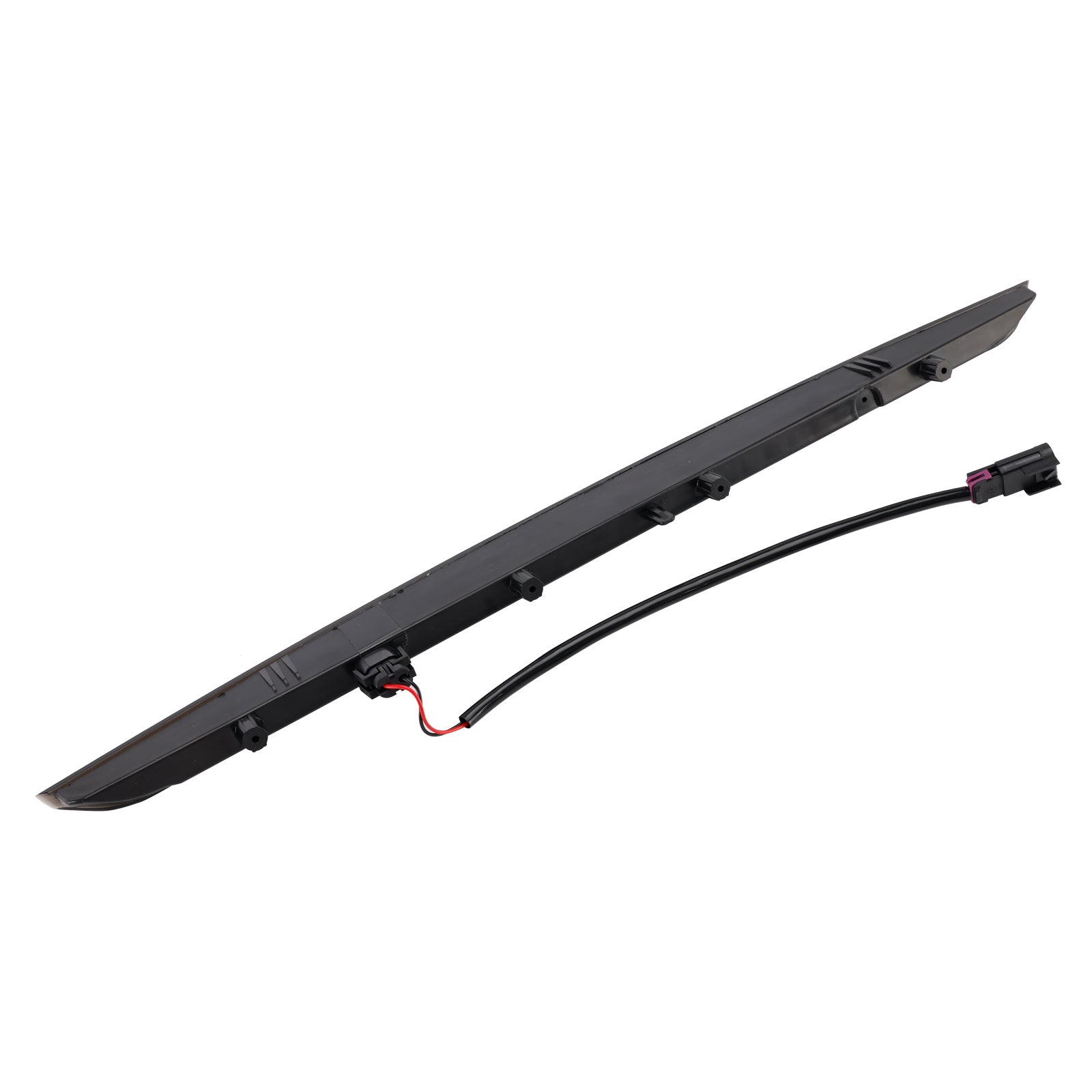 Luz de parada trasera elevada para Lincoln MKX 2016-2018 FA1Z-13A613-AB, lente negra