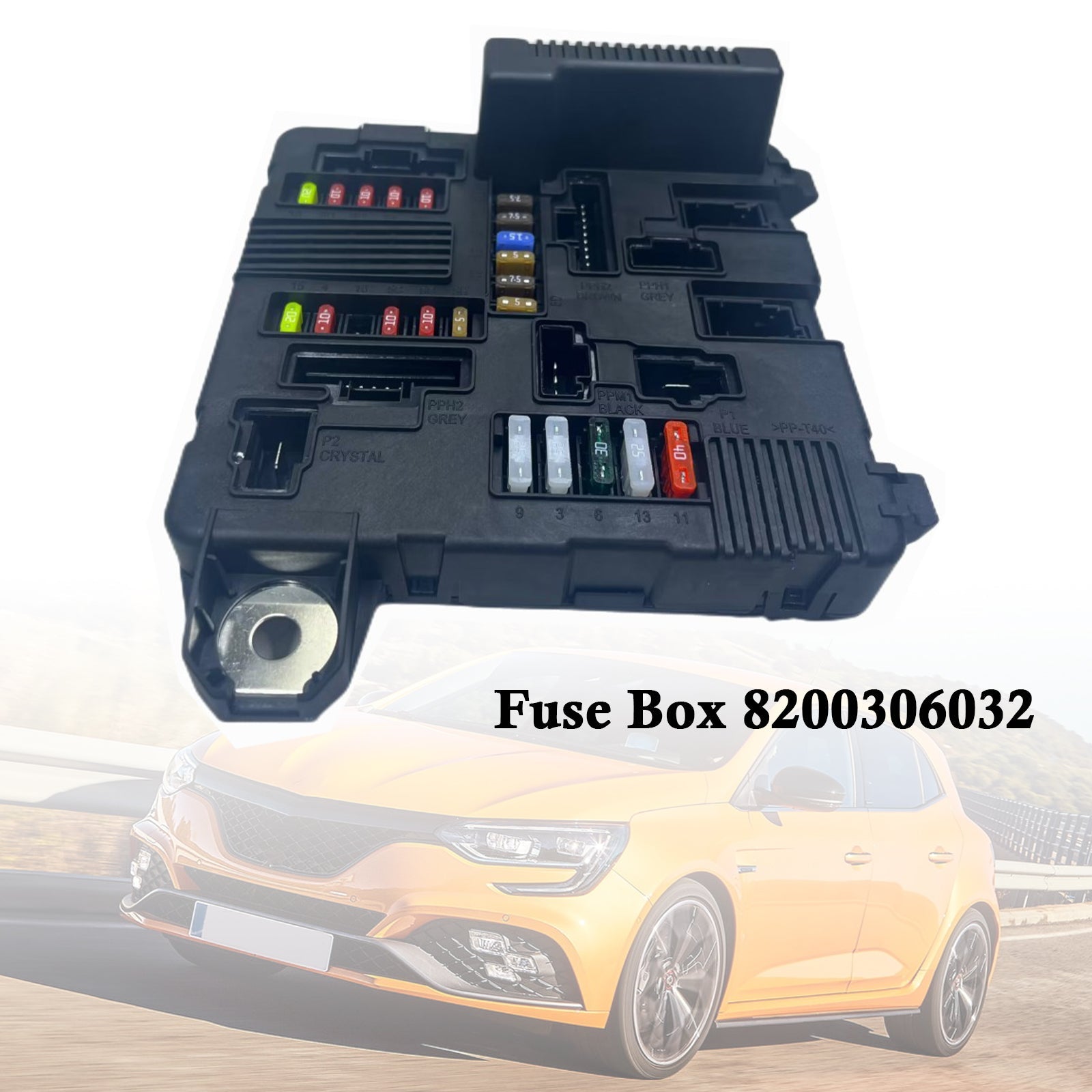 Renault Mégane II Scénic II Boîte à Fusibles Module BSM 8200306032