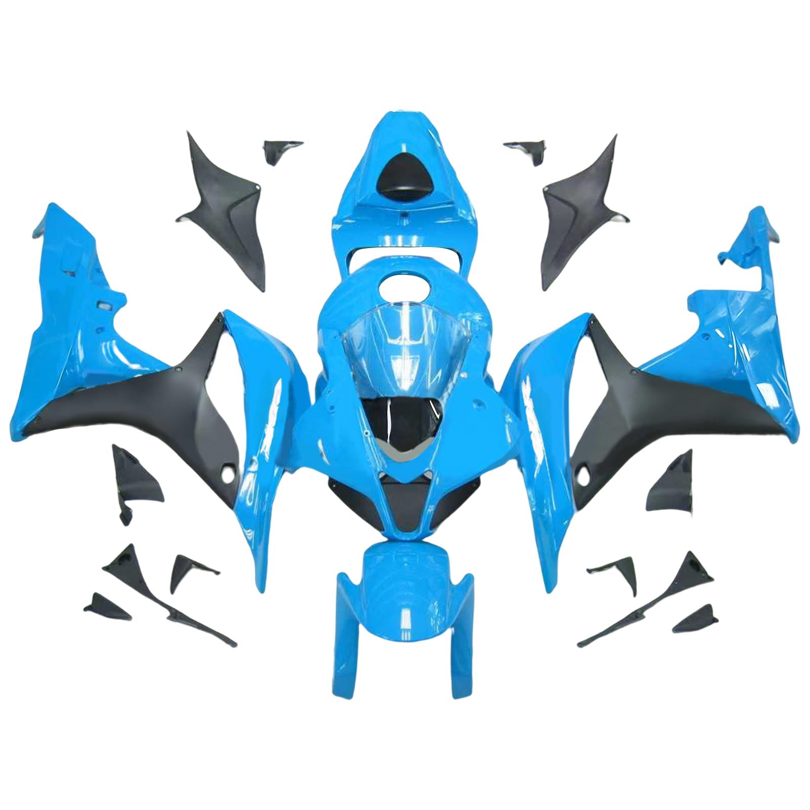 Kit de carénage par injection, carrosserie en plastique ABS pour Honda CBR600RR 2007-2008 F5