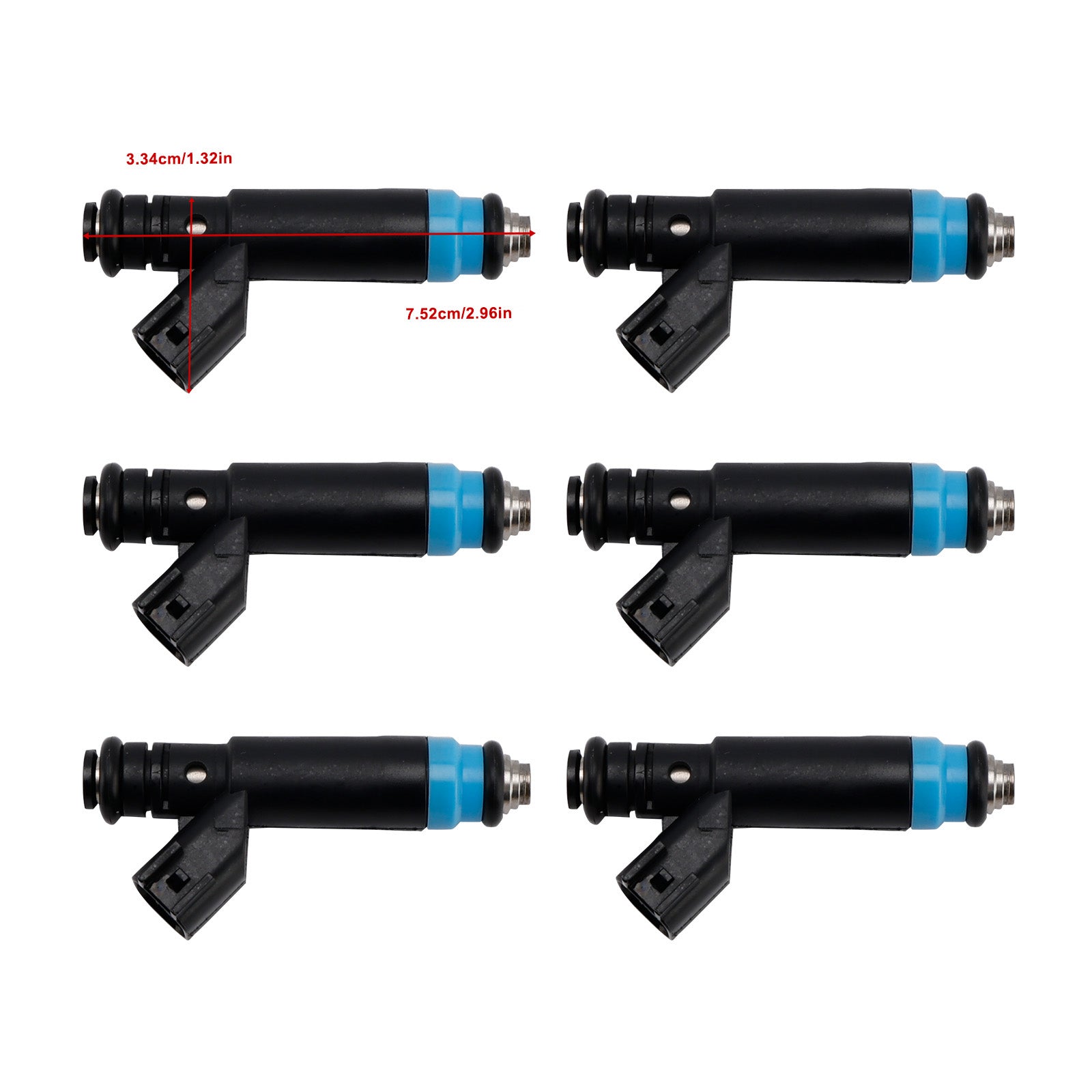 6 injecteurs de carburant pour Jeep 4.0L I6 1999-2004 Dodge RAM 04854181 0280155784